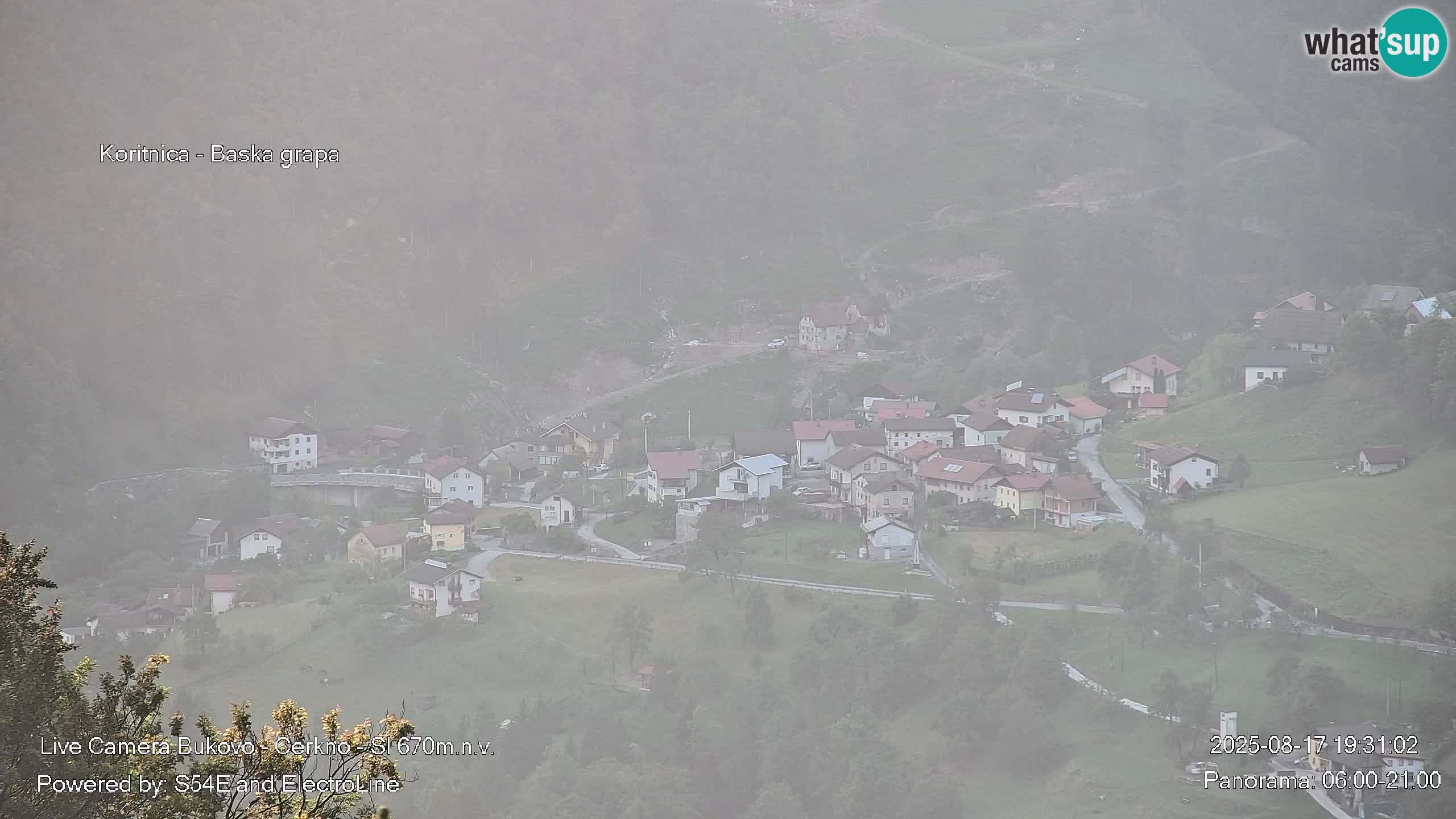Webcam Bukovo – Baška grapa | Cerkno | Slovenia
