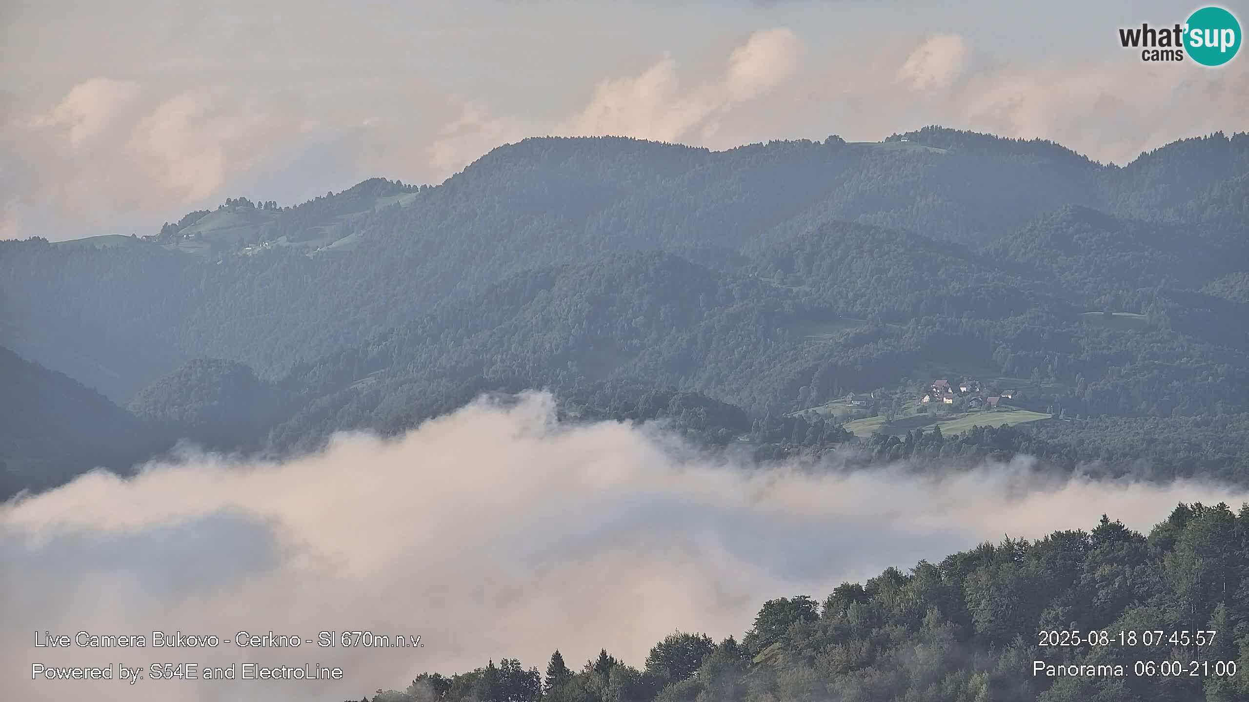 Webcam Bukovo – Baška grapa | Cerkno | Slovenia
