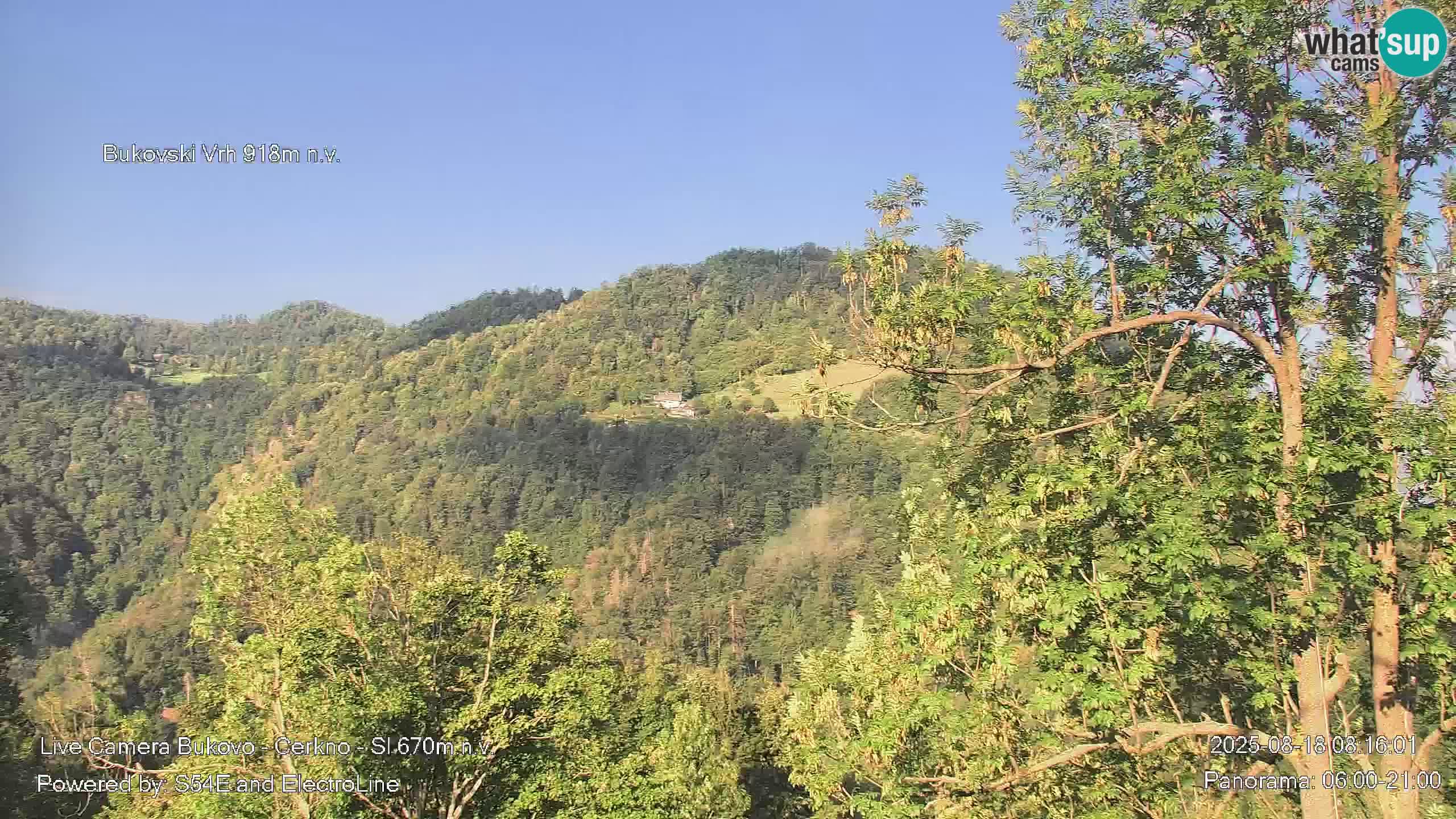 Webcam en vivo Bukovo – Baška grapa | Cerkno | Eslovenia