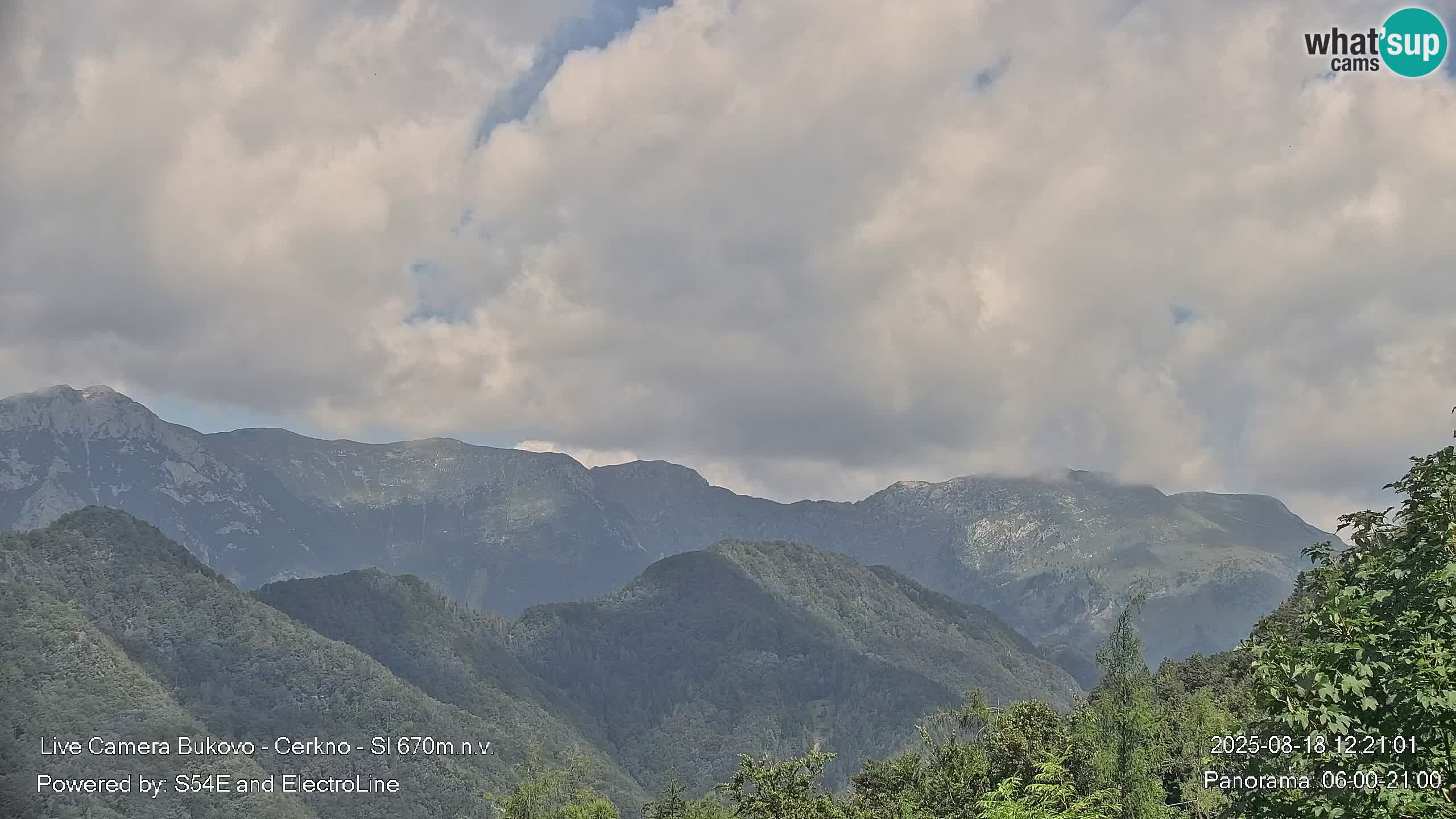 Webcam en vivo Bukovo – Baška grapa | Cerkno | Eslovenia