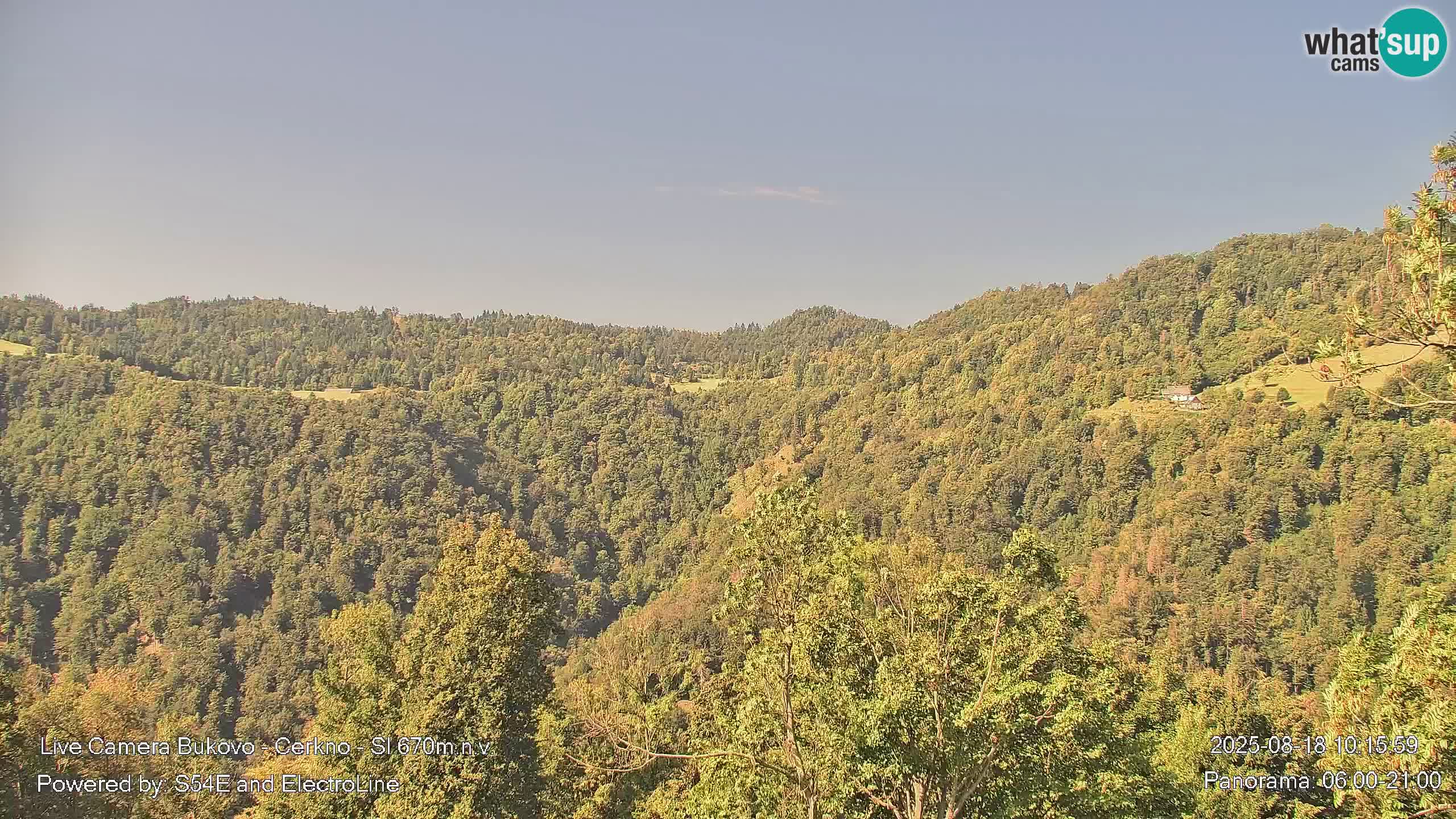 Webcam en vivo Bukovo – Baška grapa | Cerkno | Eslovenia