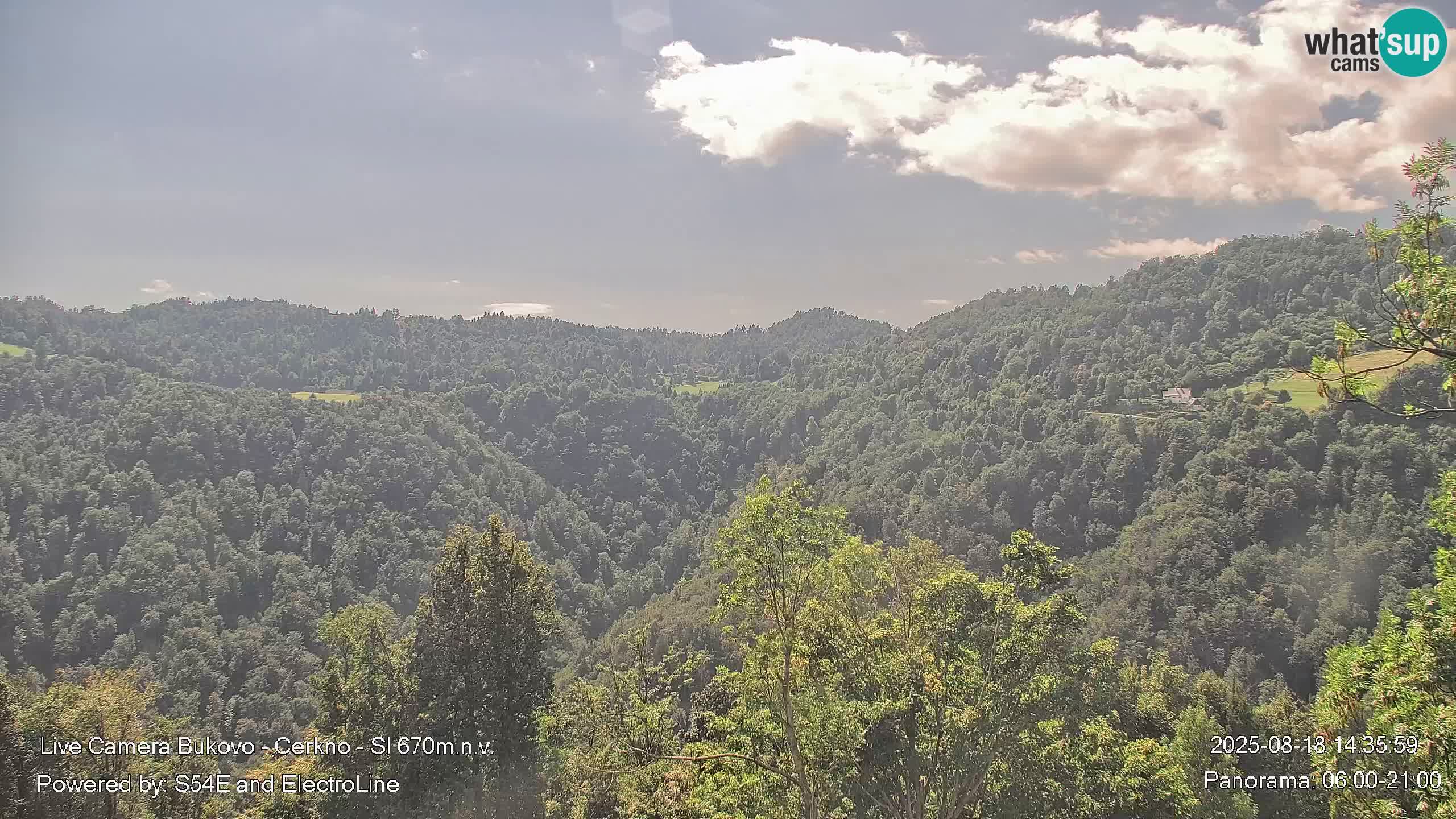 Webcam Bukovo – Baška grapa | Cerkno | Slovenia
