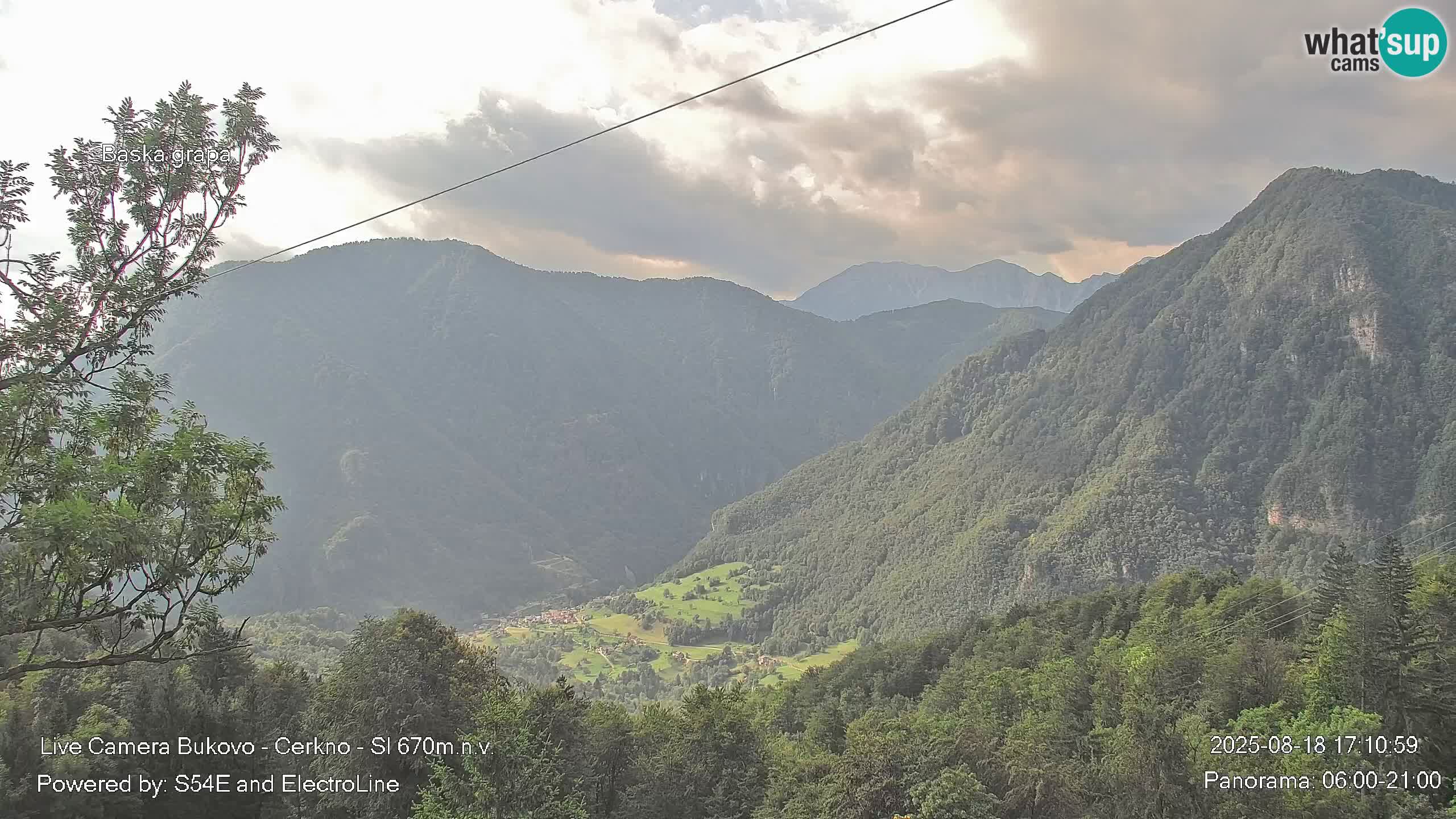 Kamera Bukovo – Baška grapa | Cerkno