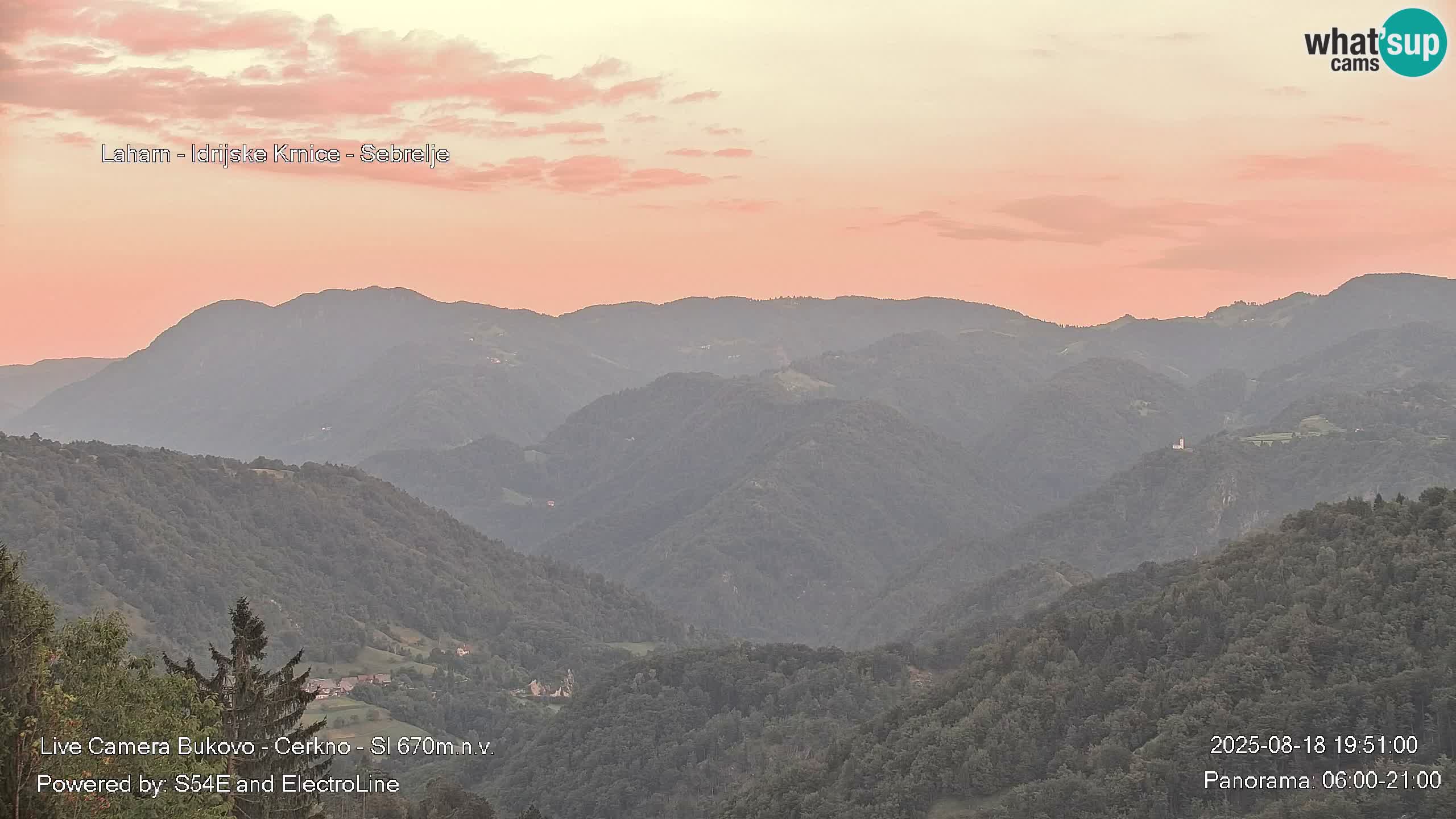 Webcam en vivo Bukovo – Baška grapa | Cerkno | Eslovenia