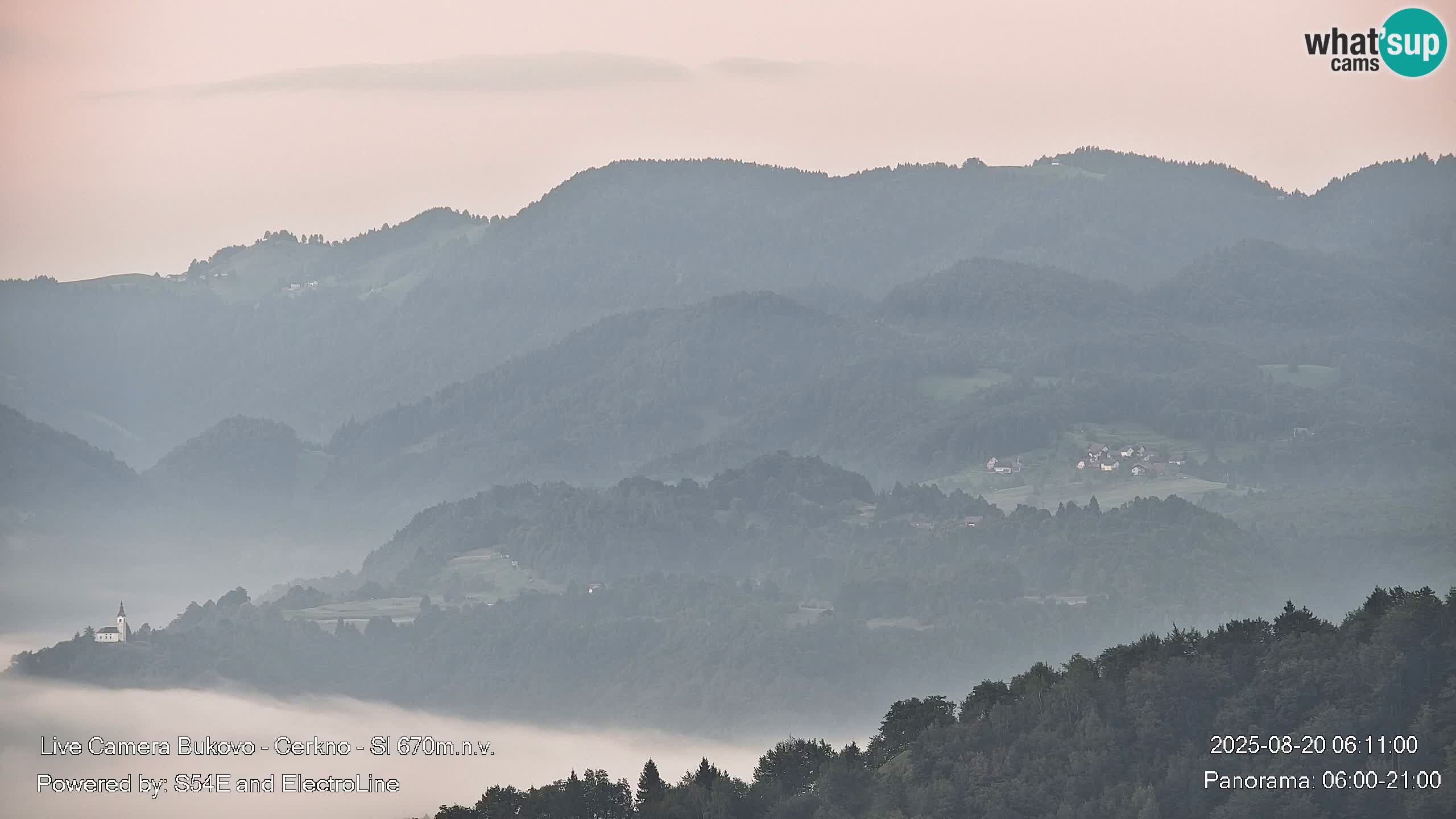 Web kamera Bukovo – Baška grapa | Cerkno | Slovenija
