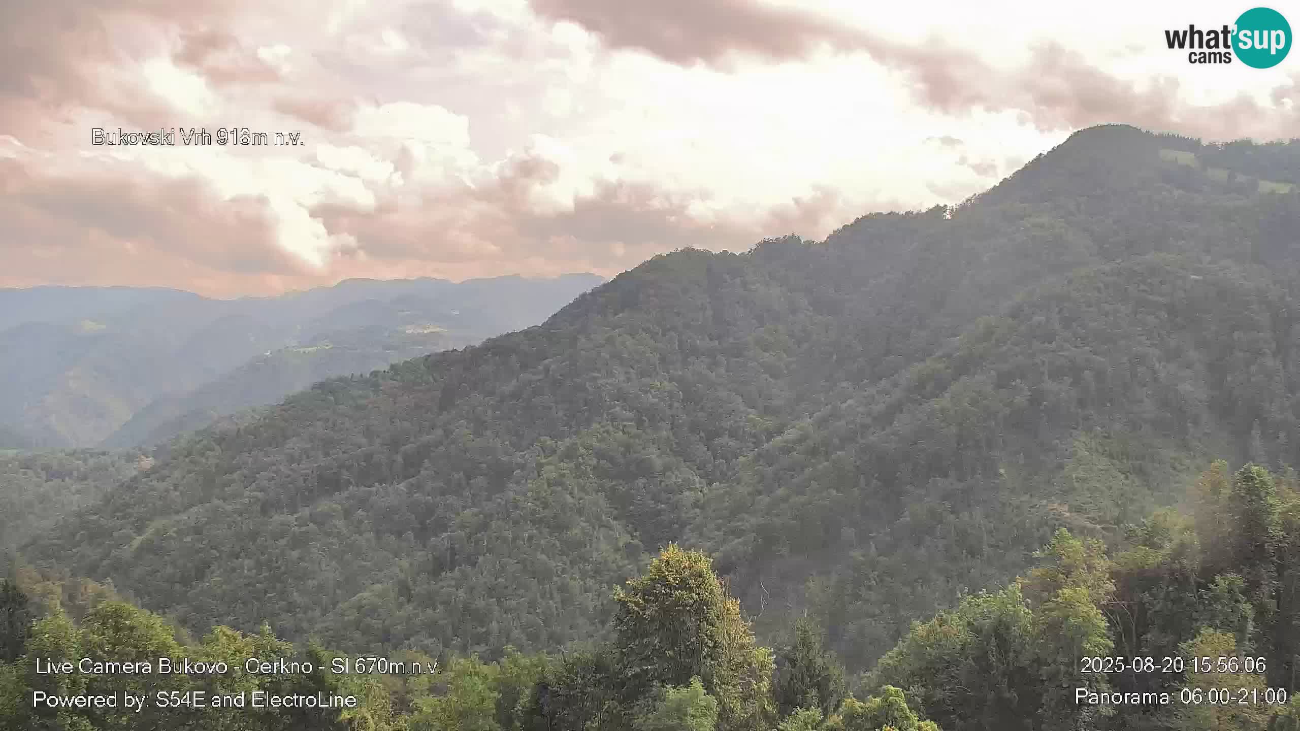 Webcam Bukovo – Baška grapa | Cerkno | Slovénie