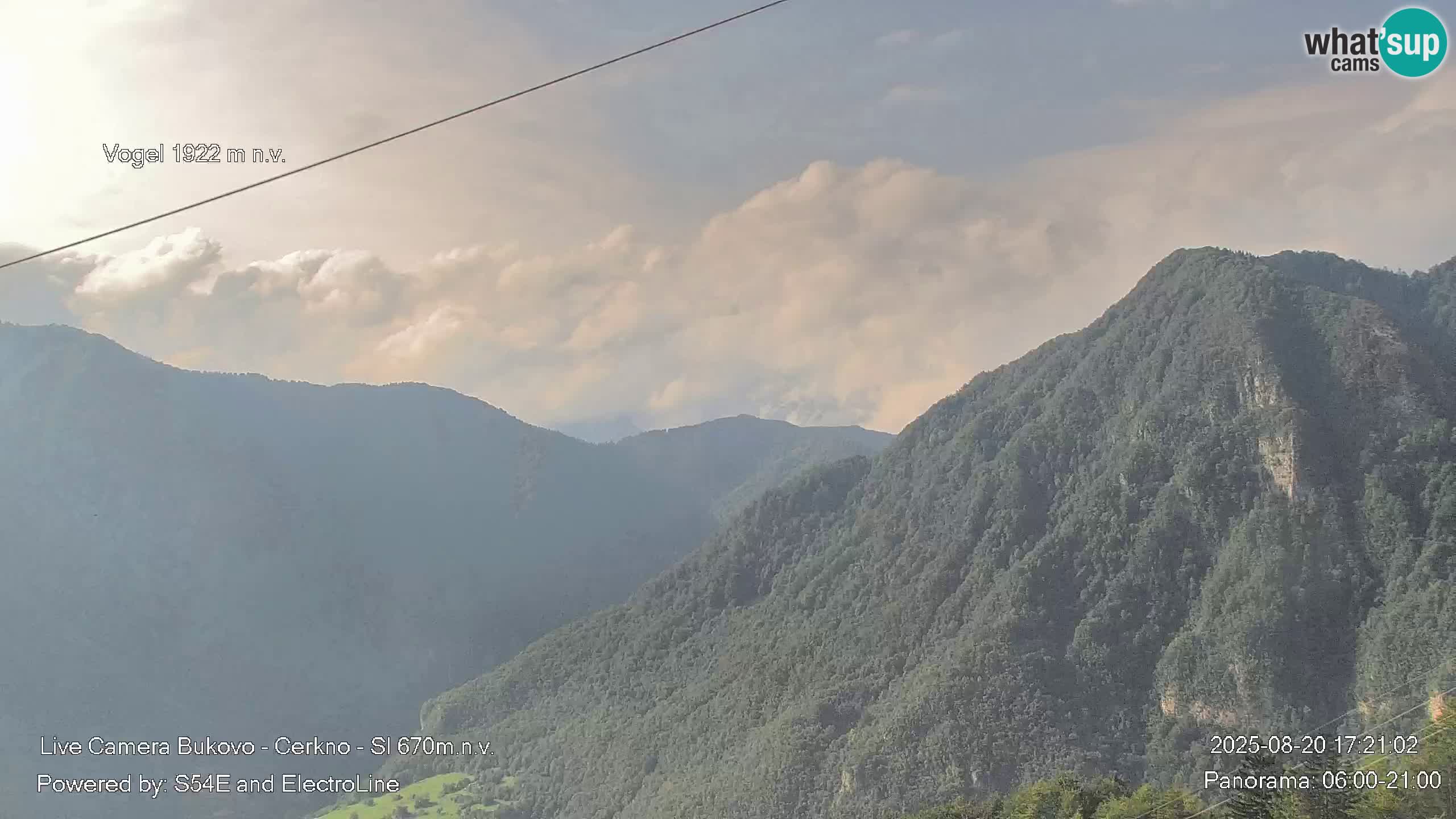 Web kamera Bukovo – Baška grapa | Cerkno | Slovenija