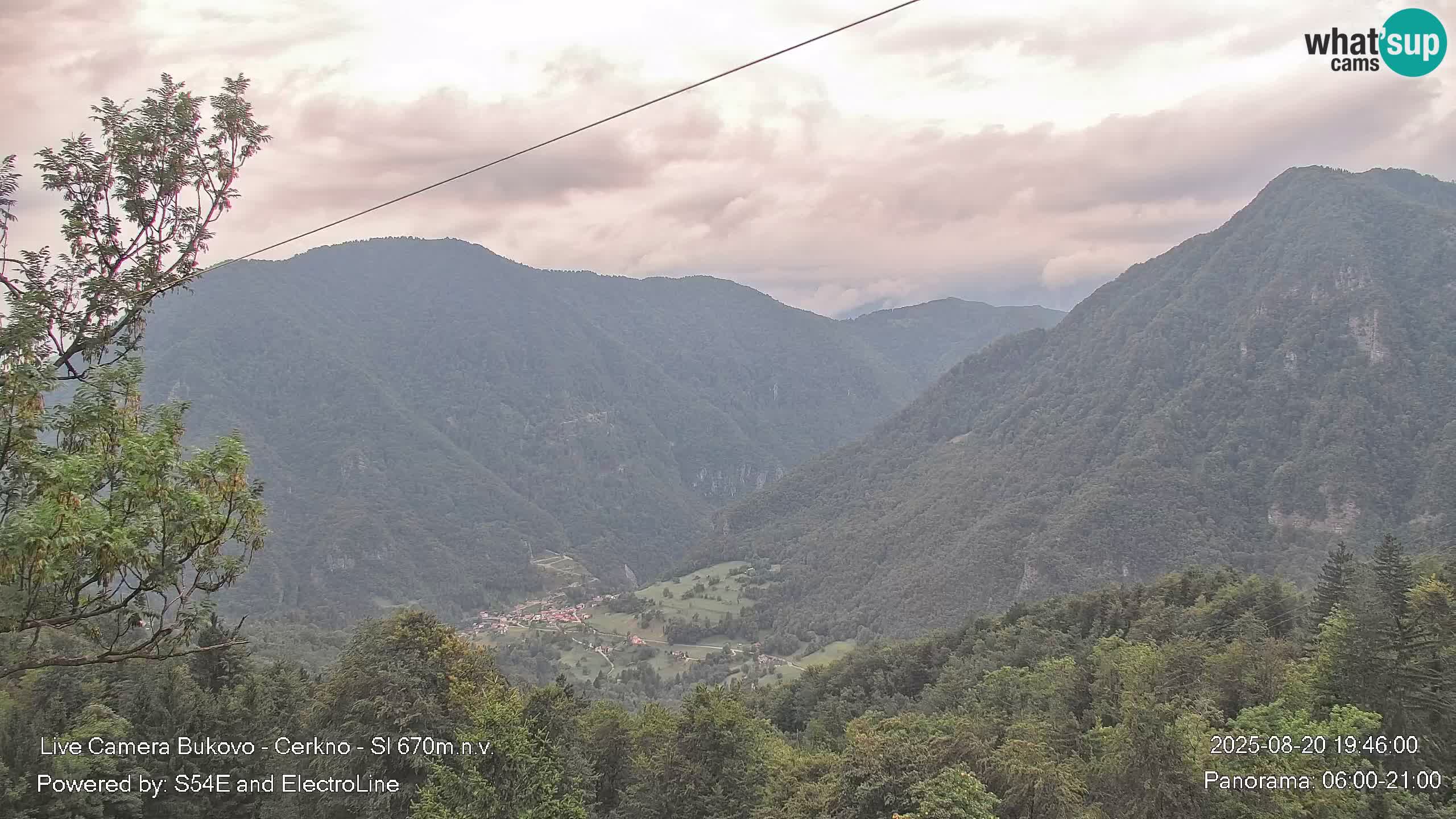 Webcam en vivo Bukovo – Baška grapa | Cerkno | Eslovenia