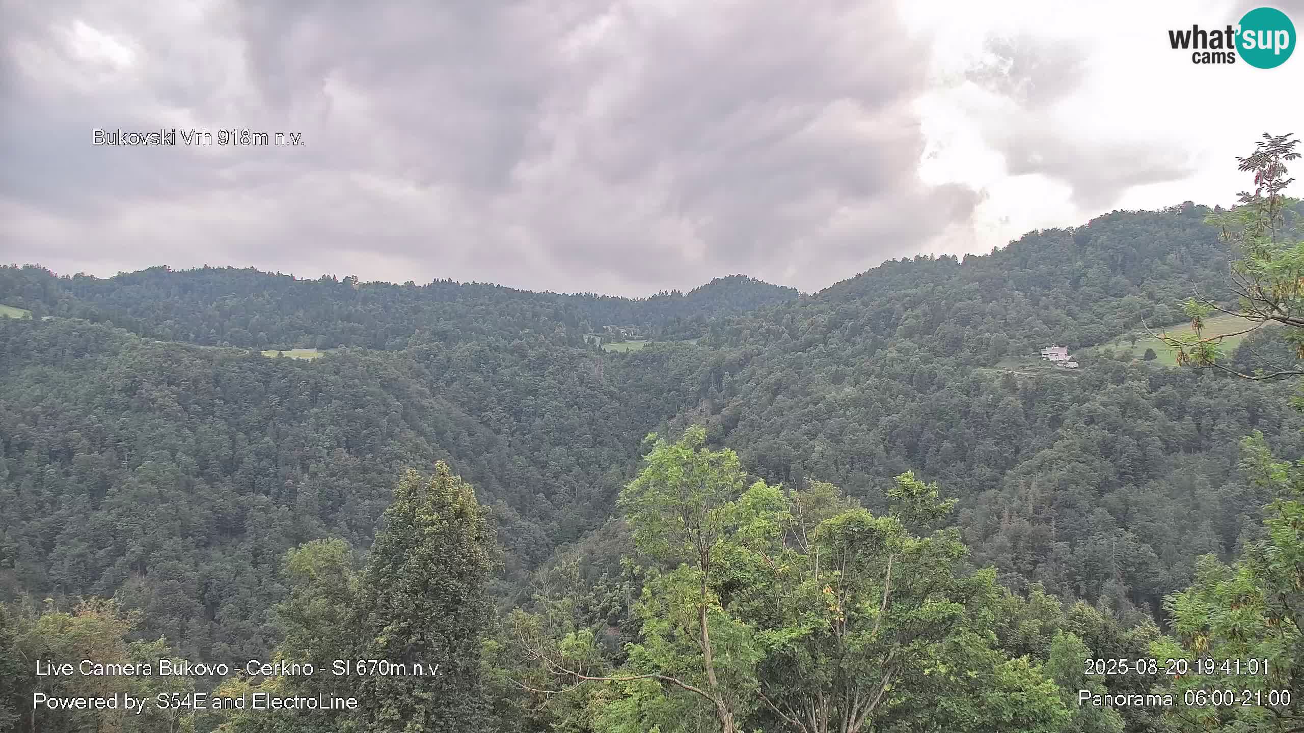 Webcam Bukovo – Baška grapa | Cerkno | Slovénie