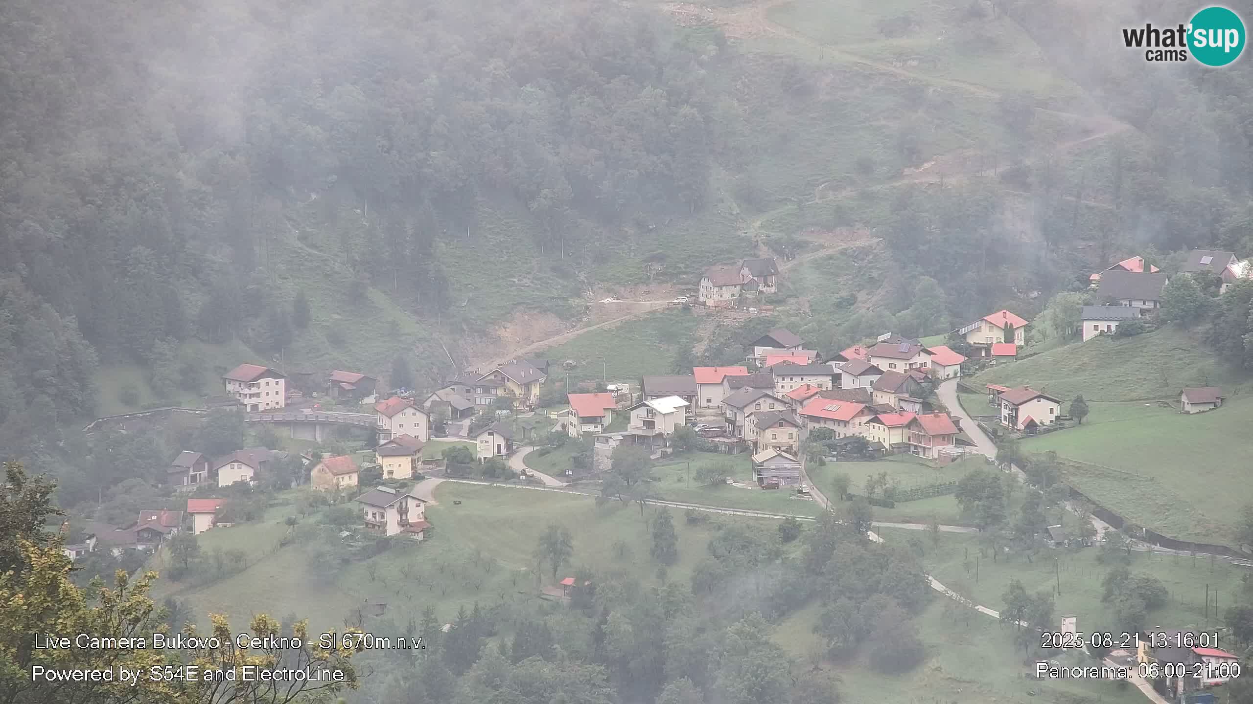 Webcam Bukovo – Baška grapa | Cerkno | Slovenia