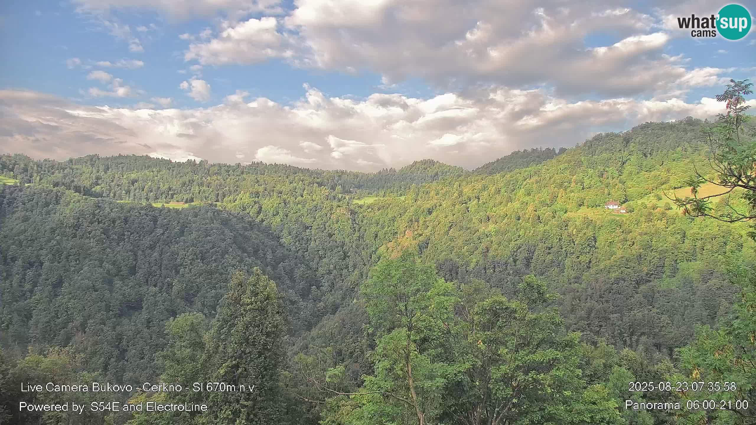 Webcam Bukovo – Baška grapa | Cerkno | Slovenia