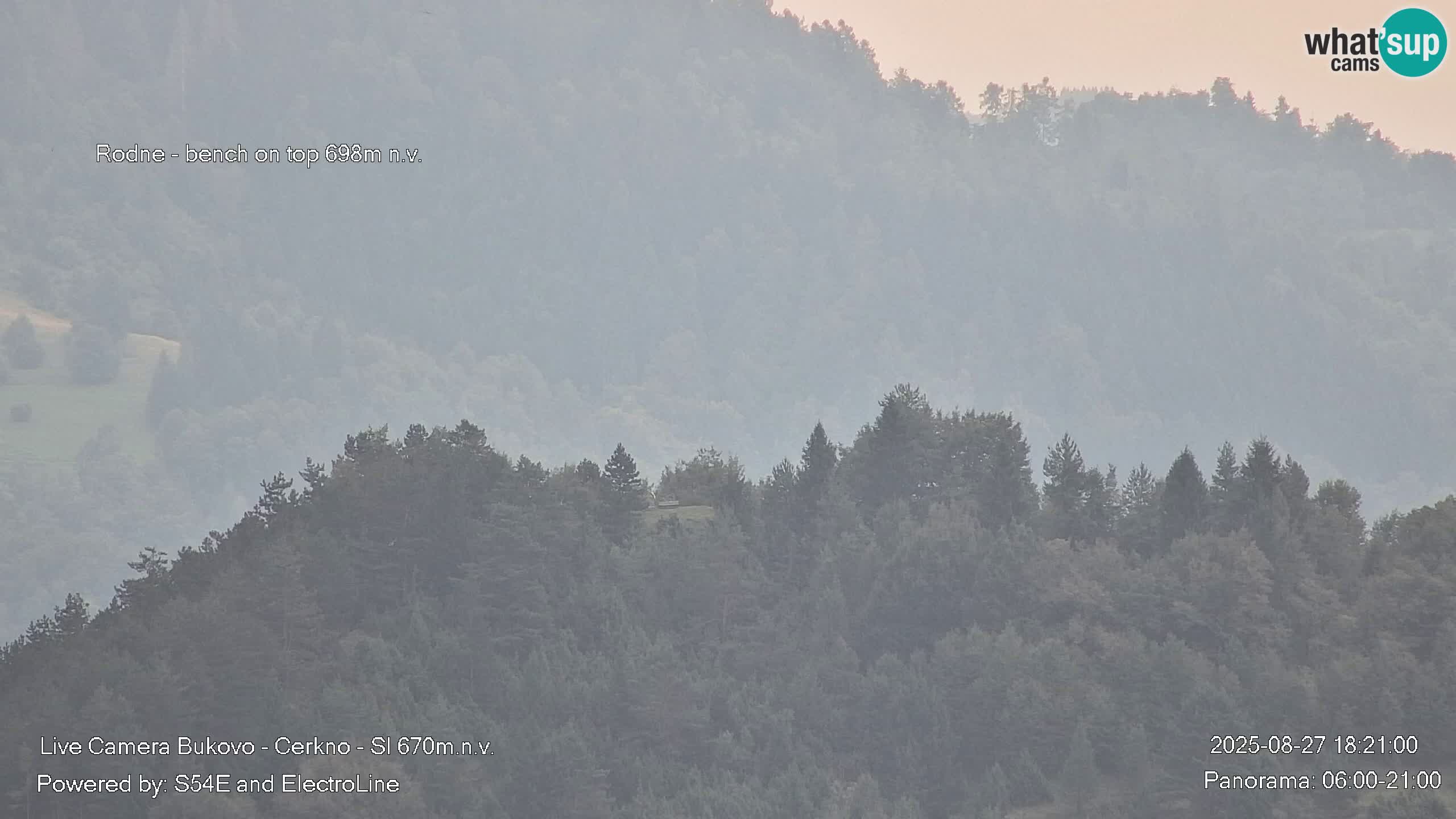Web kamera Bukovo – Baška grapa | Cerkno | Slovenija