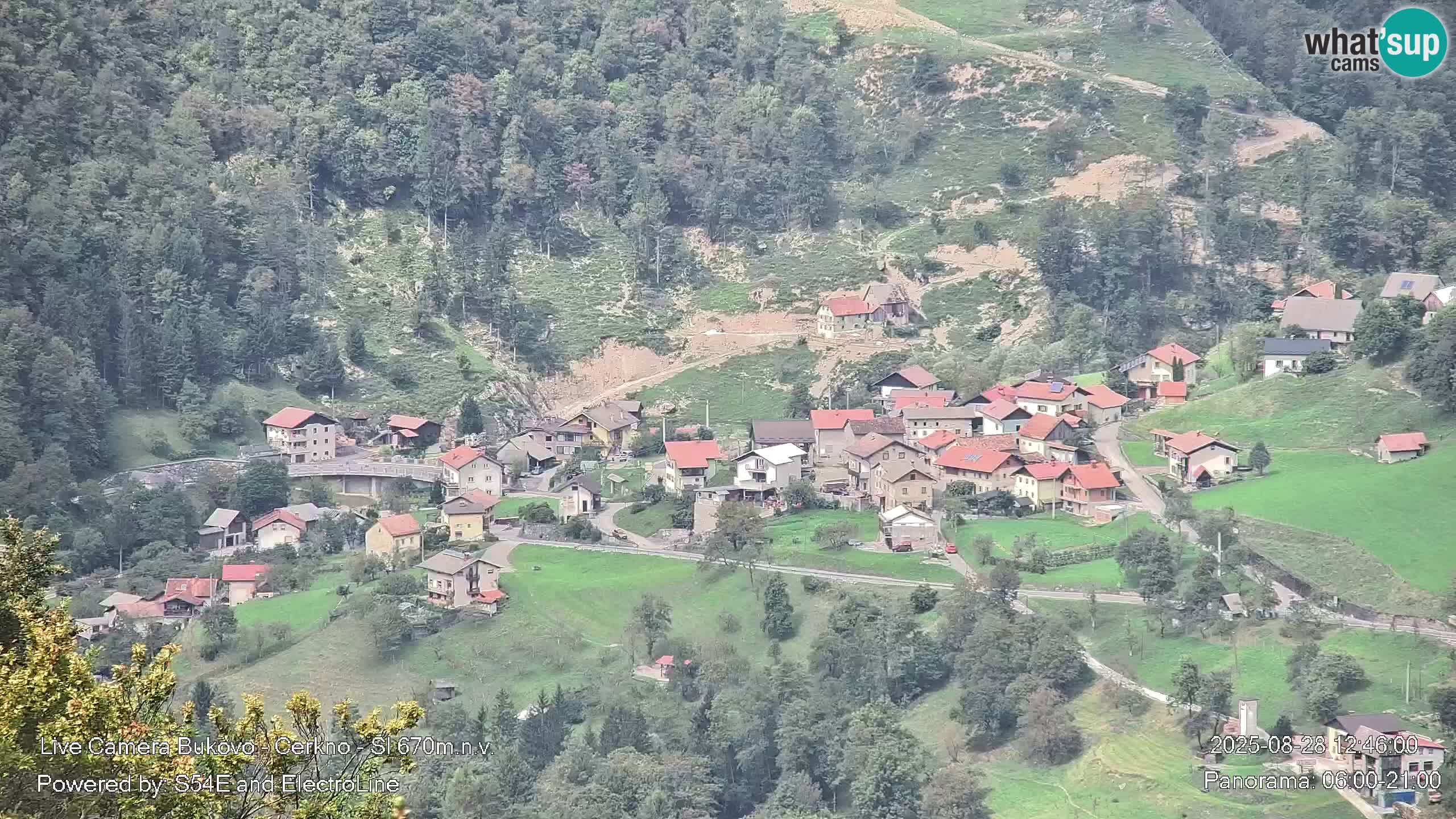 Bukovo Webcam – Baška grapa | Cerkno | Slowenien
