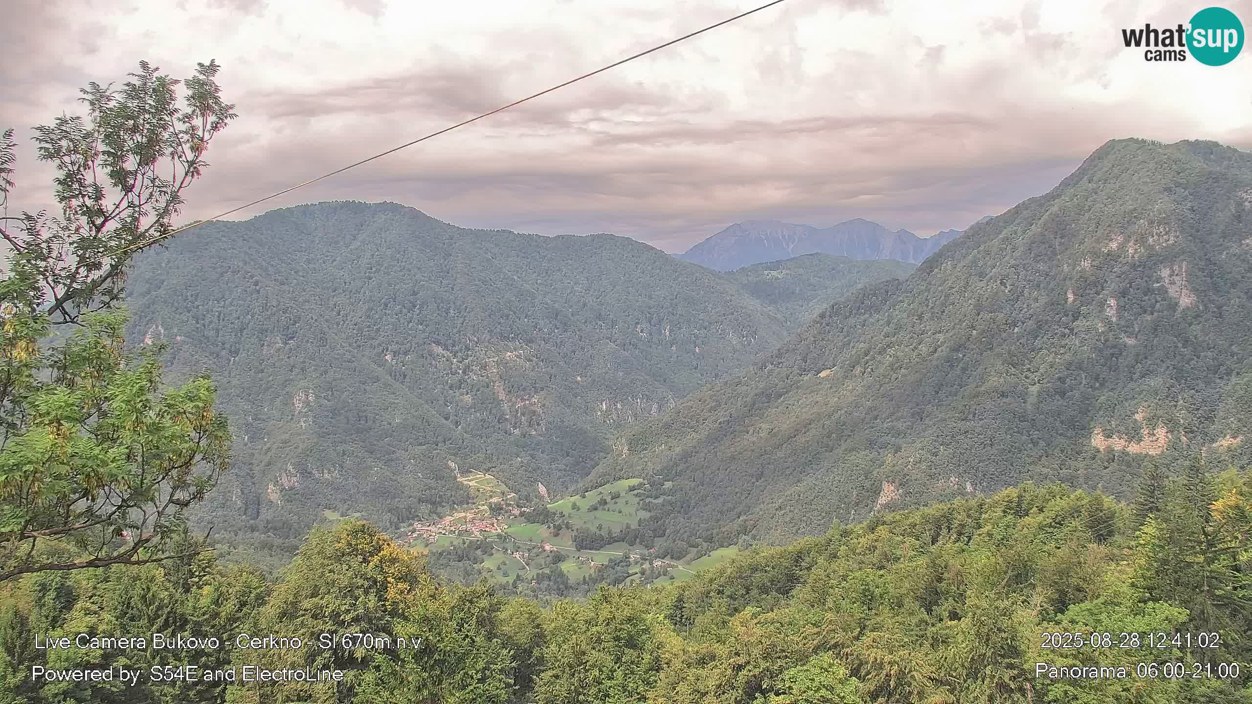 Webcam en vivo Bukovo – Baška grapa | Cerkno | Eslovenia