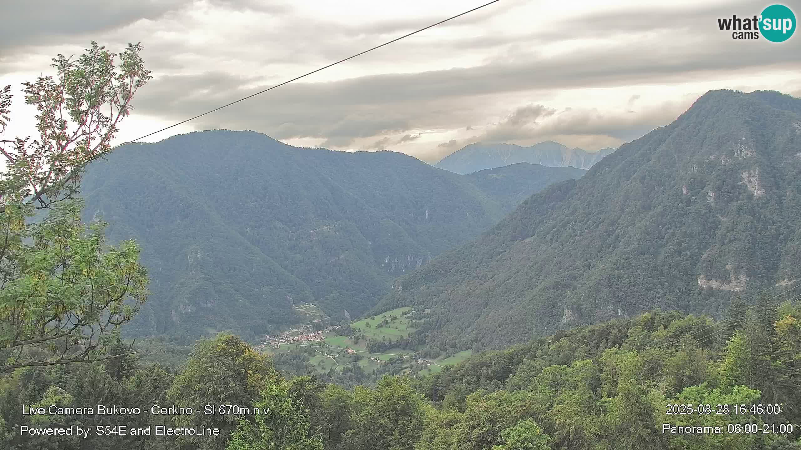 Webcam Bukovo – Baška grapa | Cerkno | Slovénie