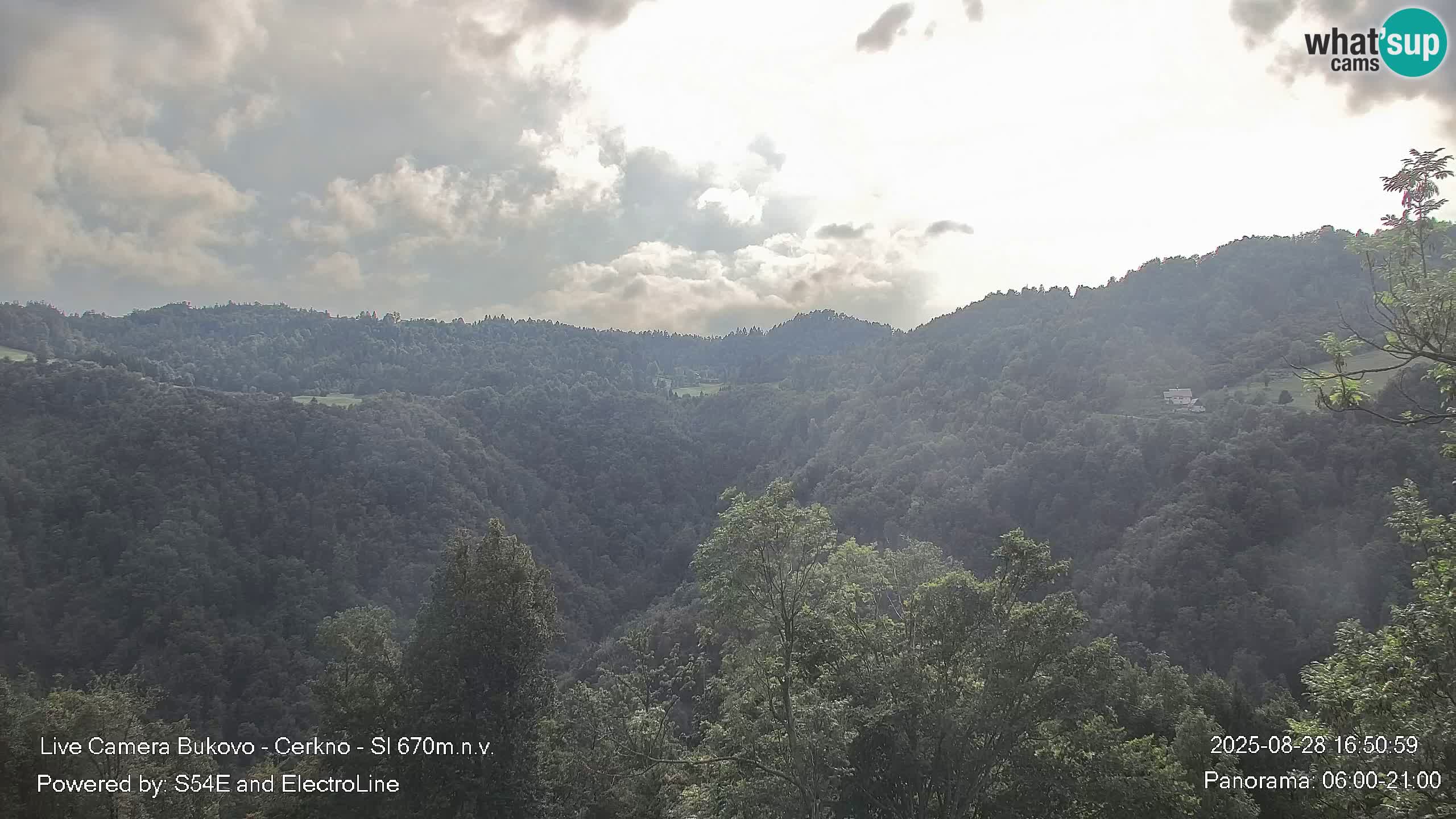 Webcam Bukovo – Baška grapa | Cerkno | Slovénie