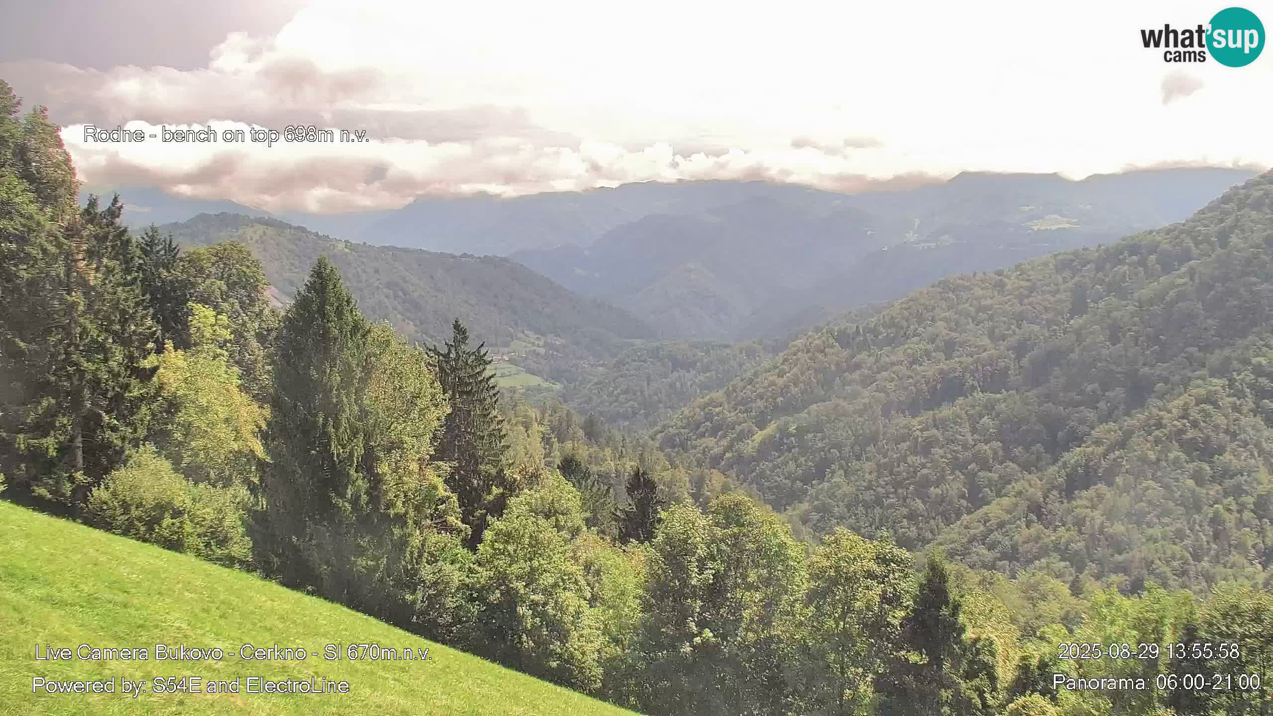 Webcam Bukovo – Baška grapa | Cerkno | Slovénie
