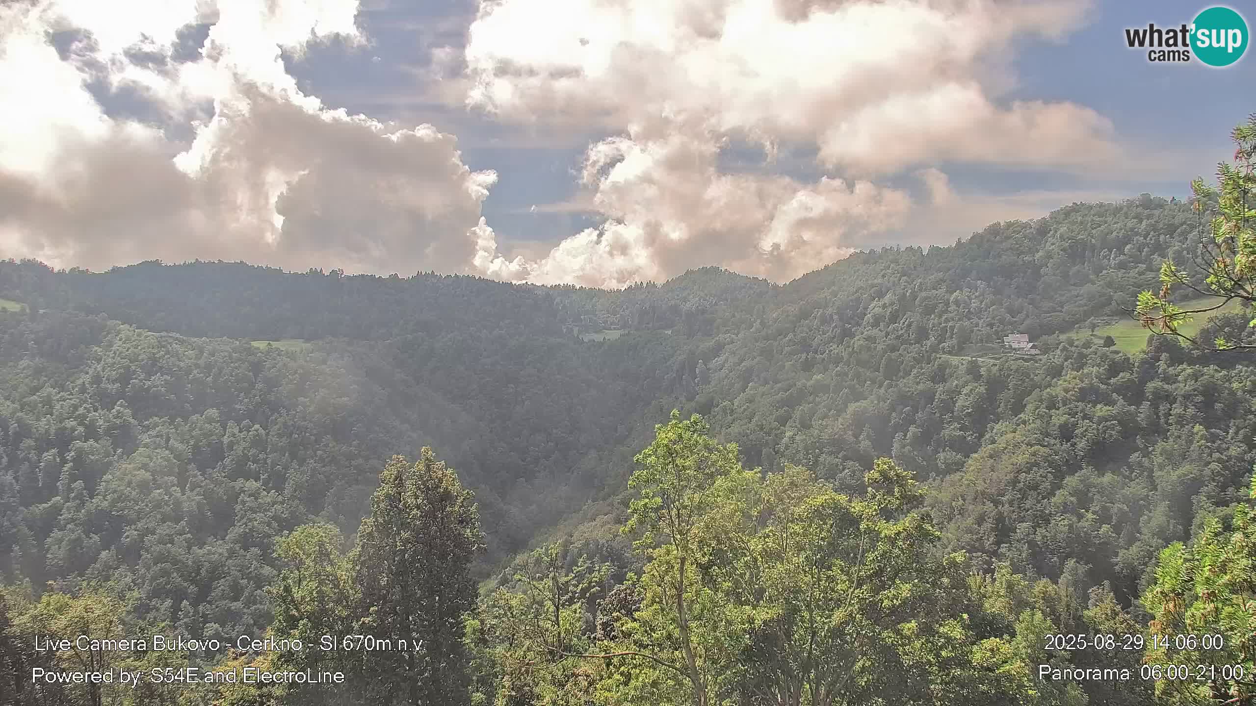 Webcam Bukovo – Baška grapa | Cerkno | Slovénie