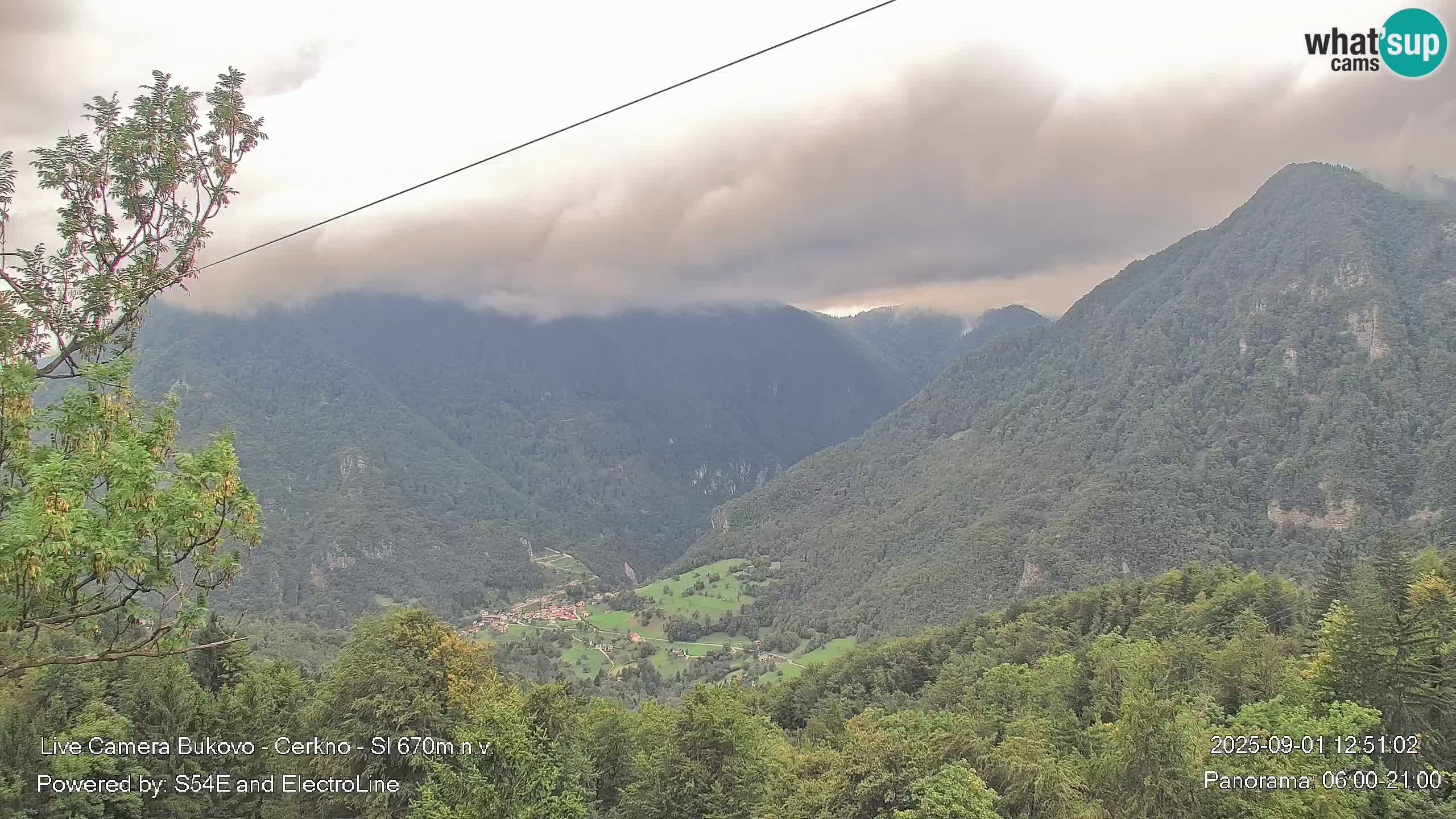 Webcam en vivo Bukovo – Baška grapa | Cerkno | Eslovenia