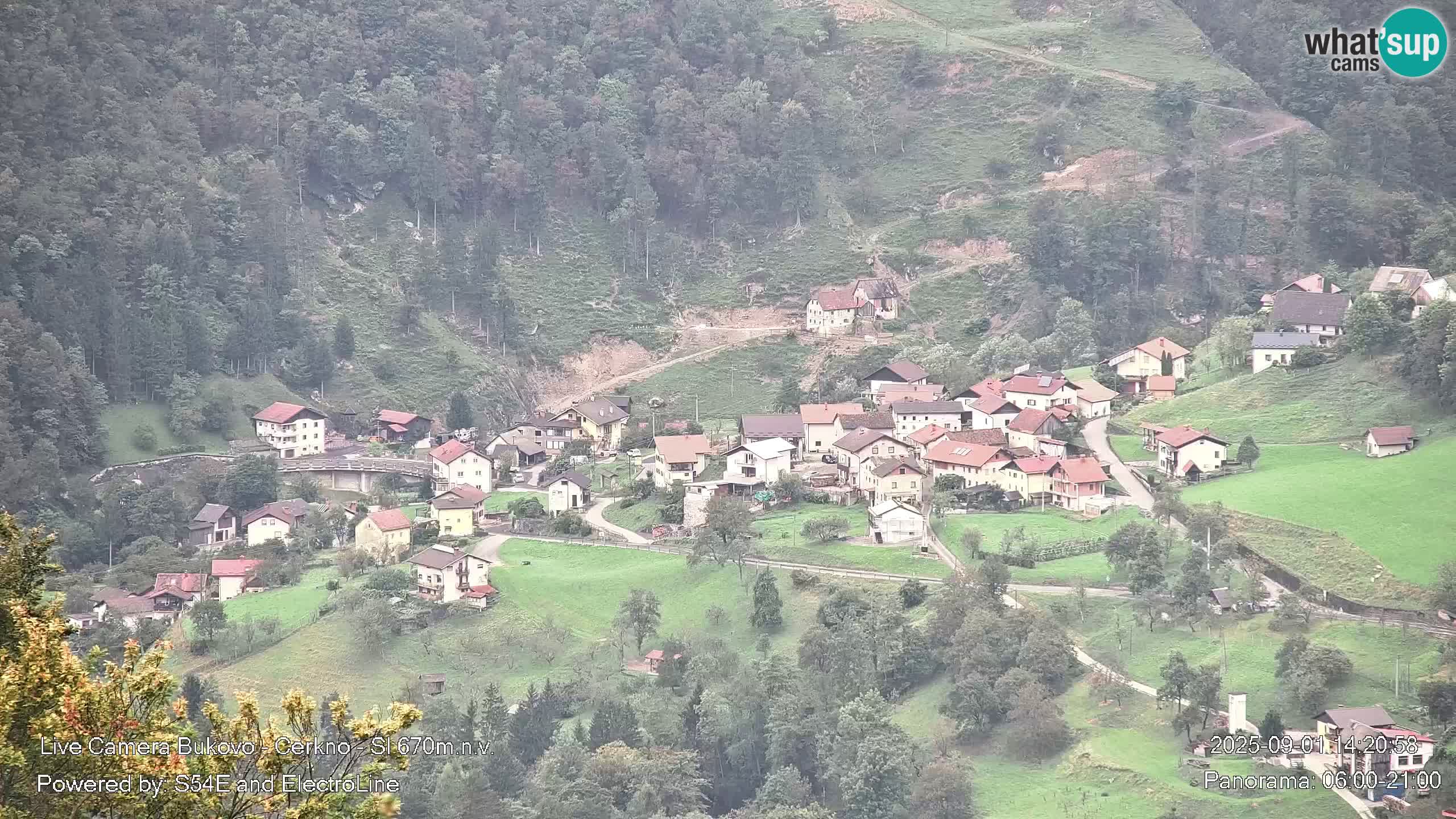 Bukovo Webcam – Baška grapa | Cerkno | Slowenien