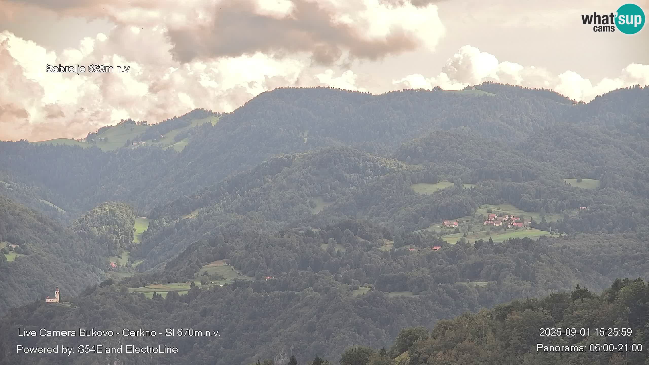 Webcam Bukovo – Baška grapa | Cerkno | Slovenia