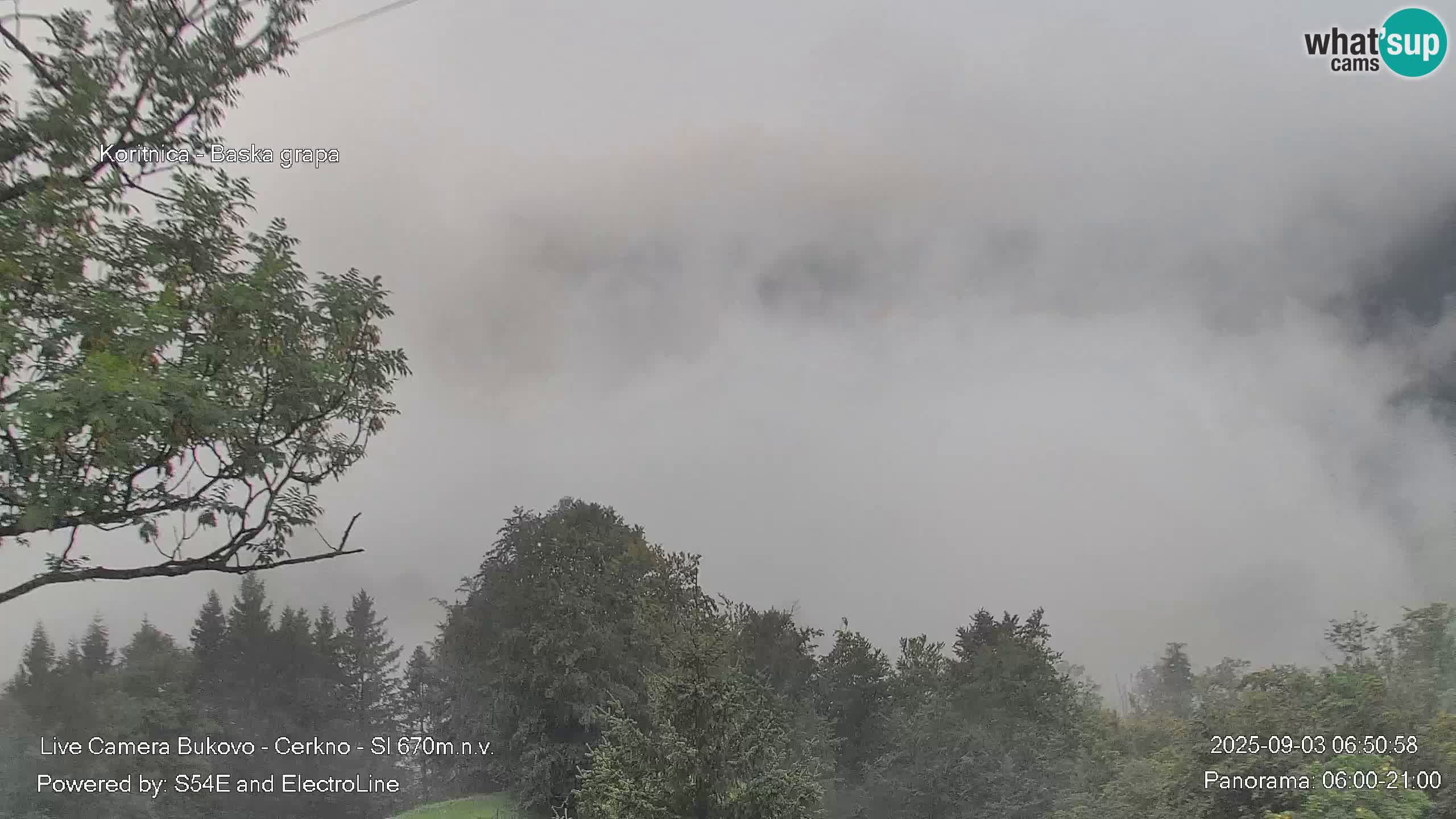 Webcam Bukovo – Baška grapa | Cerkno | Slovenia