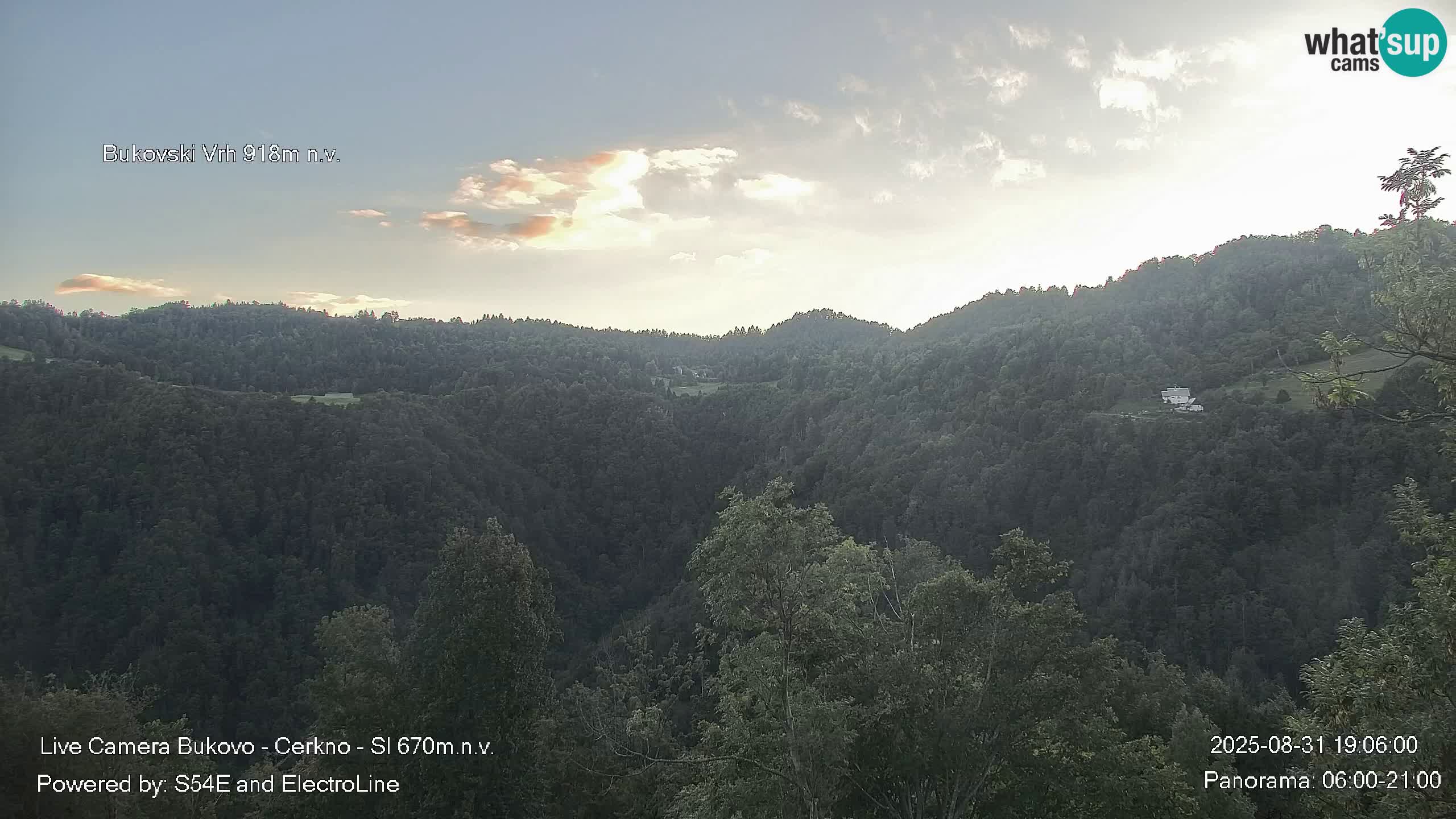 Webcam Bukovo – Baška grapa | Cerkno | Slovenia