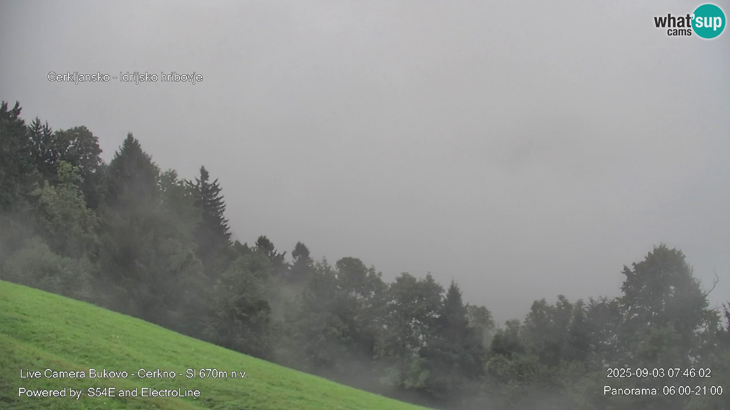 Webcam Bukovo – Baška grapa | Cerkno | Slovénie