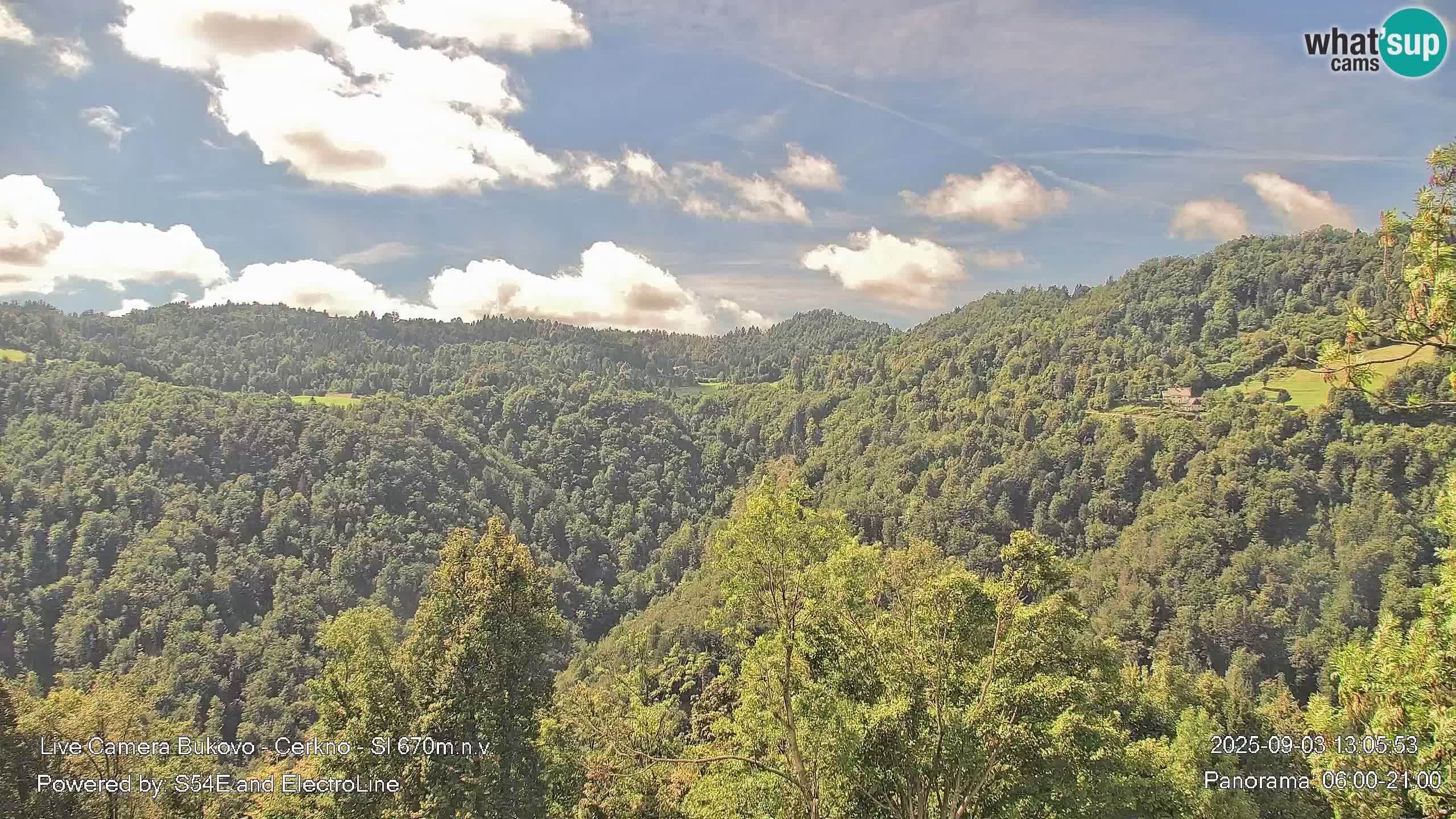 Webcam Bukovo – Baška grapa | Cerkno | Slovenia