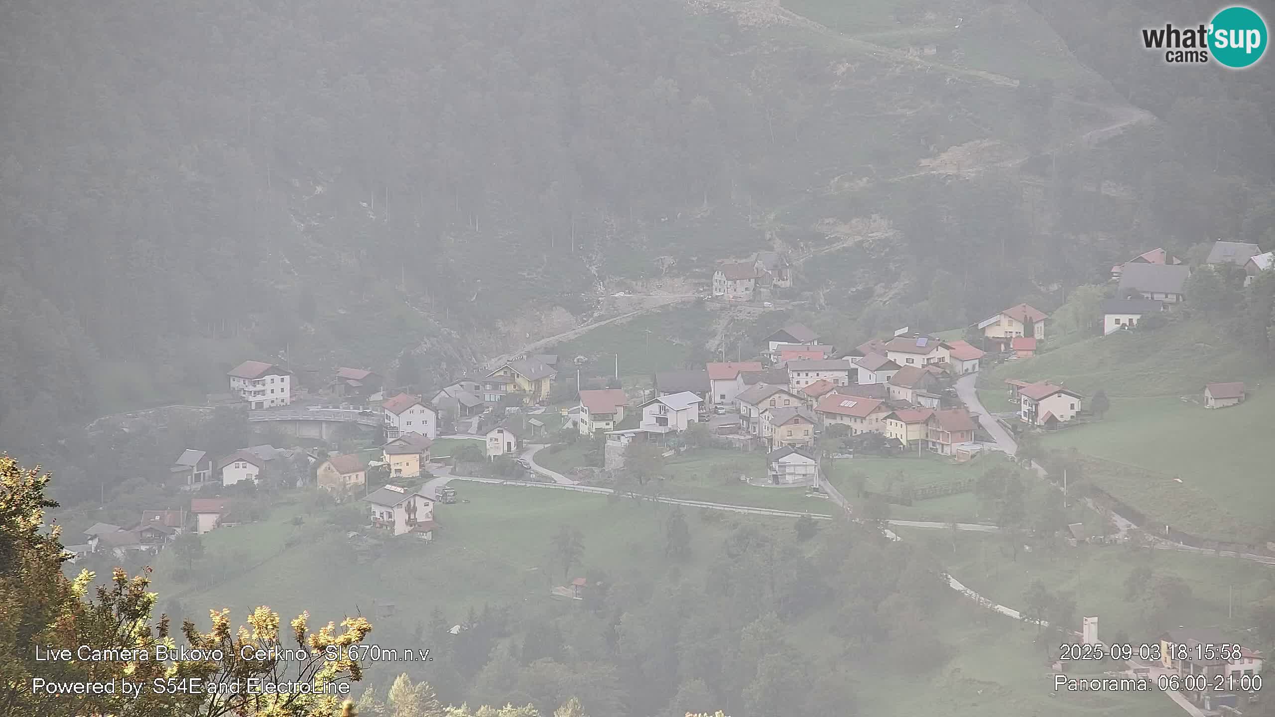 Bukovo Webcam – Baška grapa | Cerkno | Slowenien