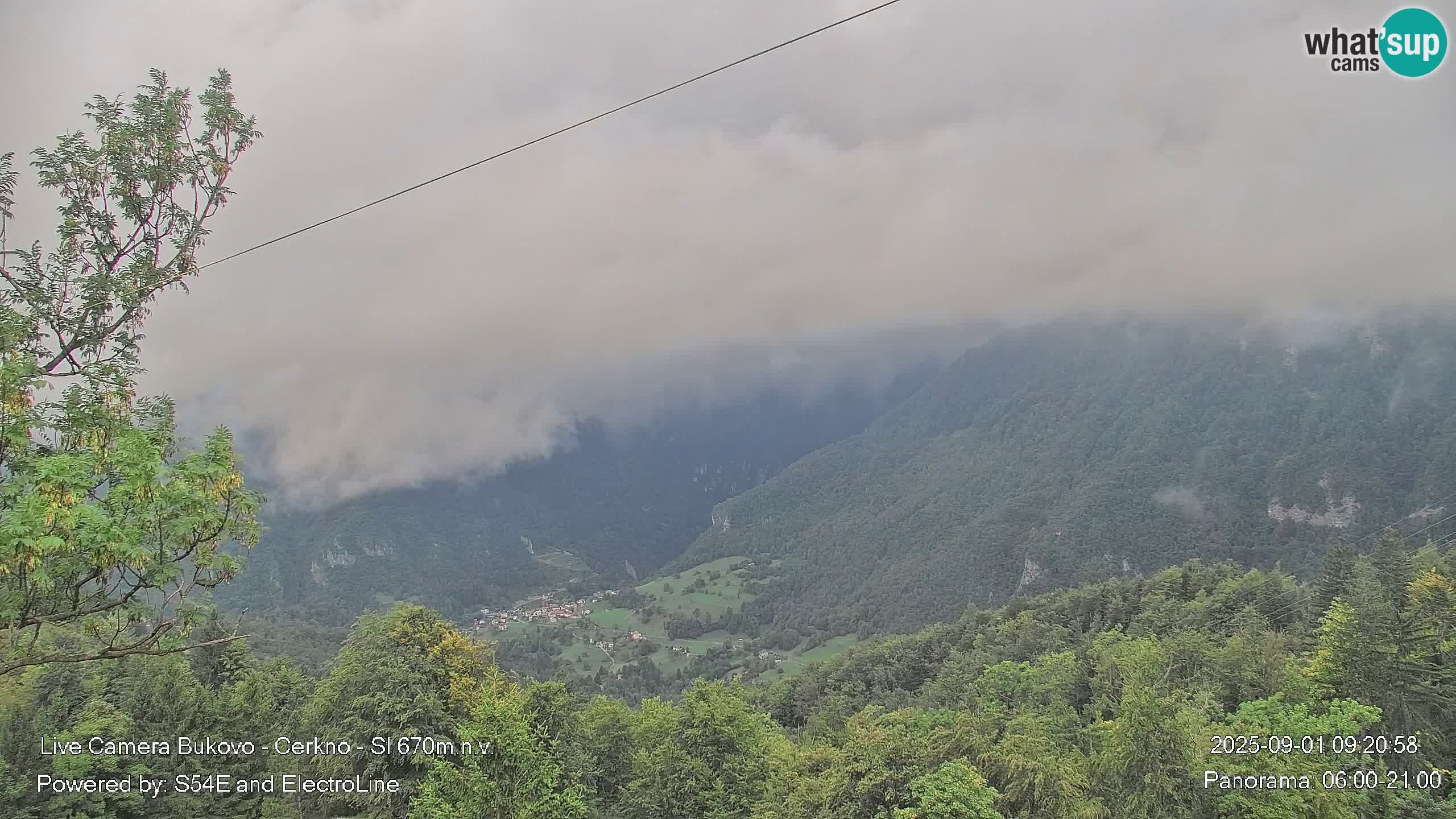 Bukovo Webcam – Baška grapa | Cerkno | Slowenien