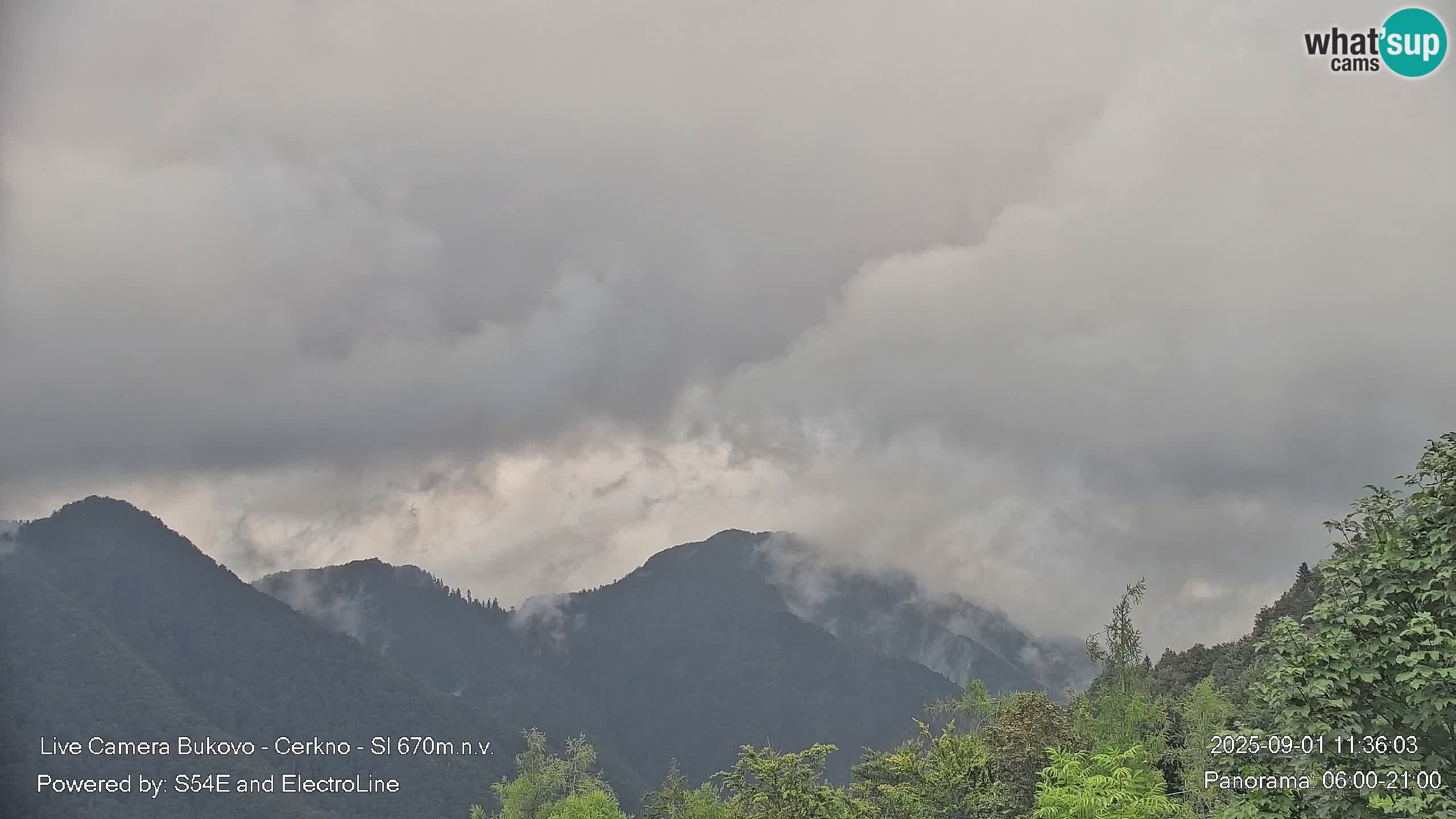 Webcam Bukovo – Baška grapa | Cerkno | Slovenia