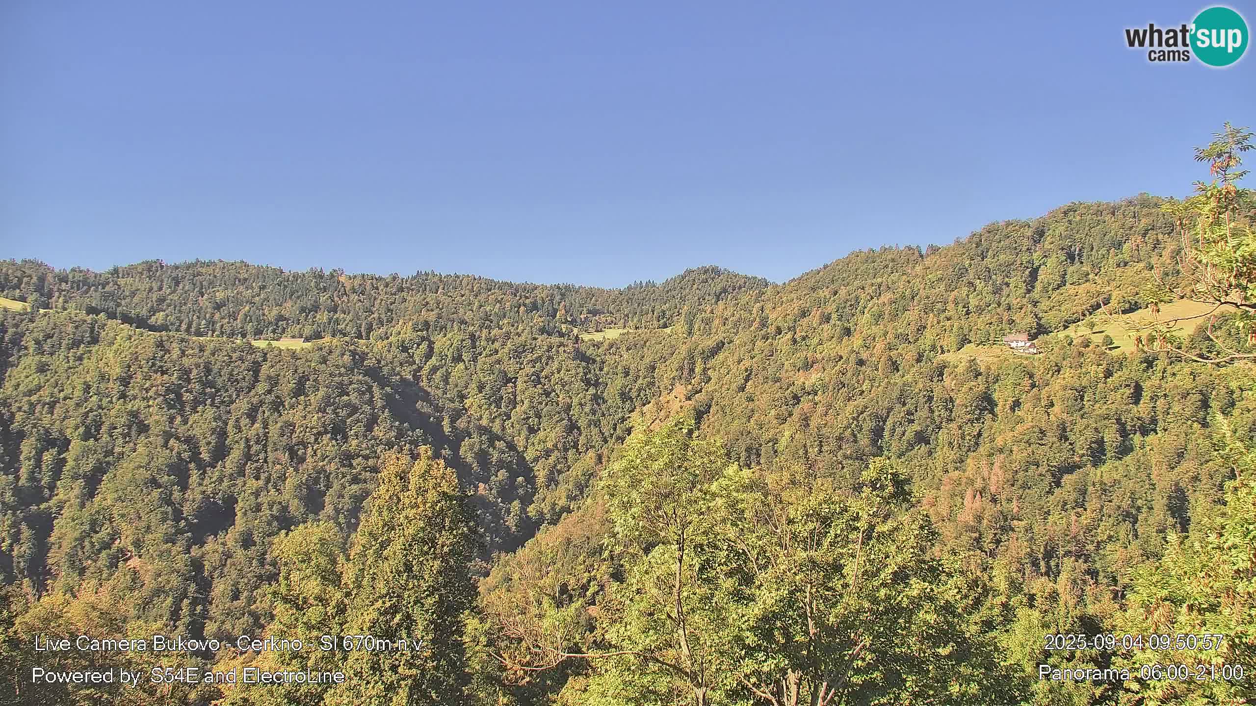 Webcam en vivo Bukovo – Baška grapa | Cerkno | Eslovenia