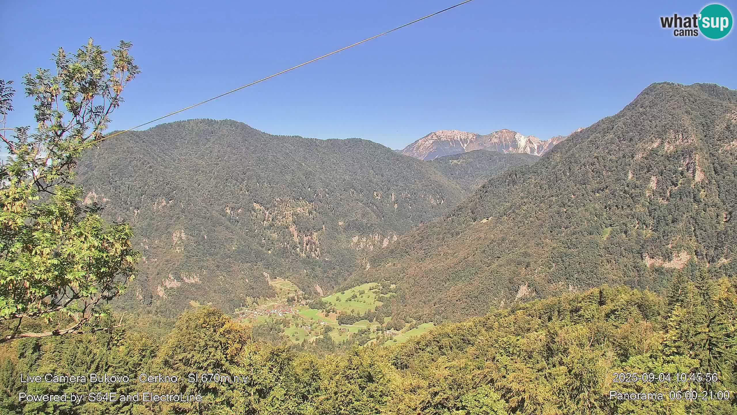 Webcam Bukovo – Baška grapa | Cerkno | Slovénie