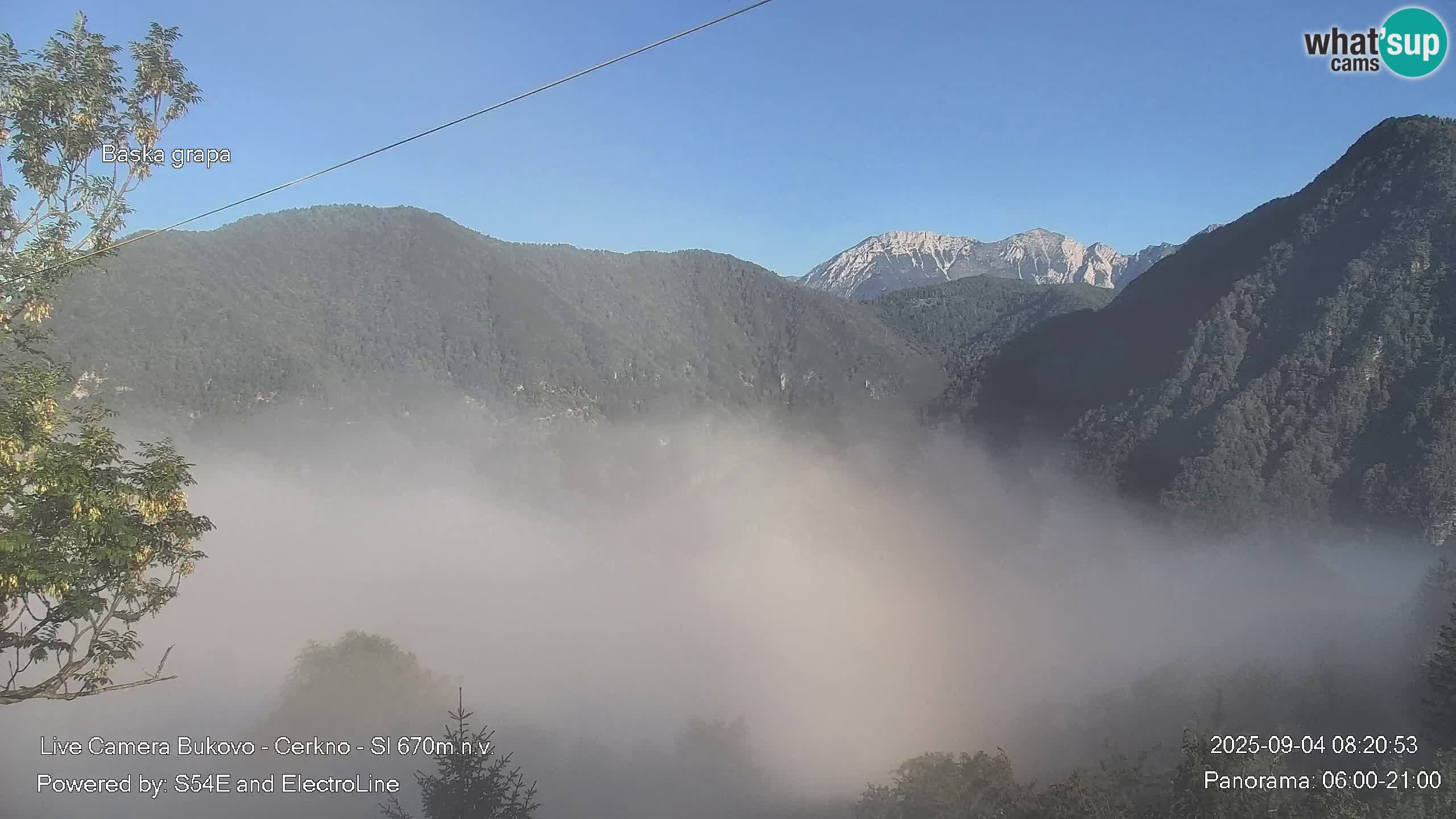 Kamera Bukovo – Baška grapa | Cerkno