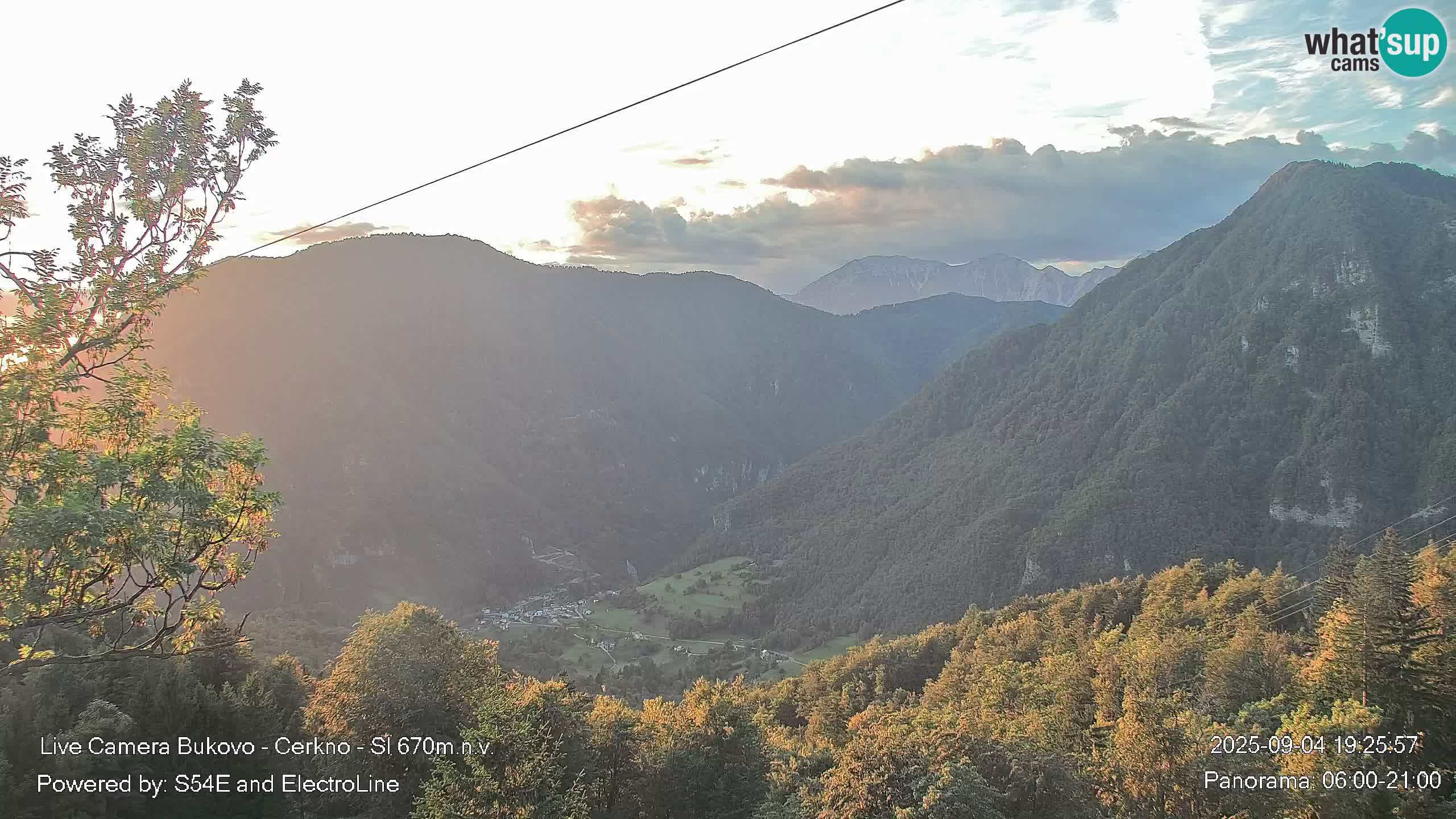 Bukovo Webcam – Baška grapa | Cerkno | Slowenien