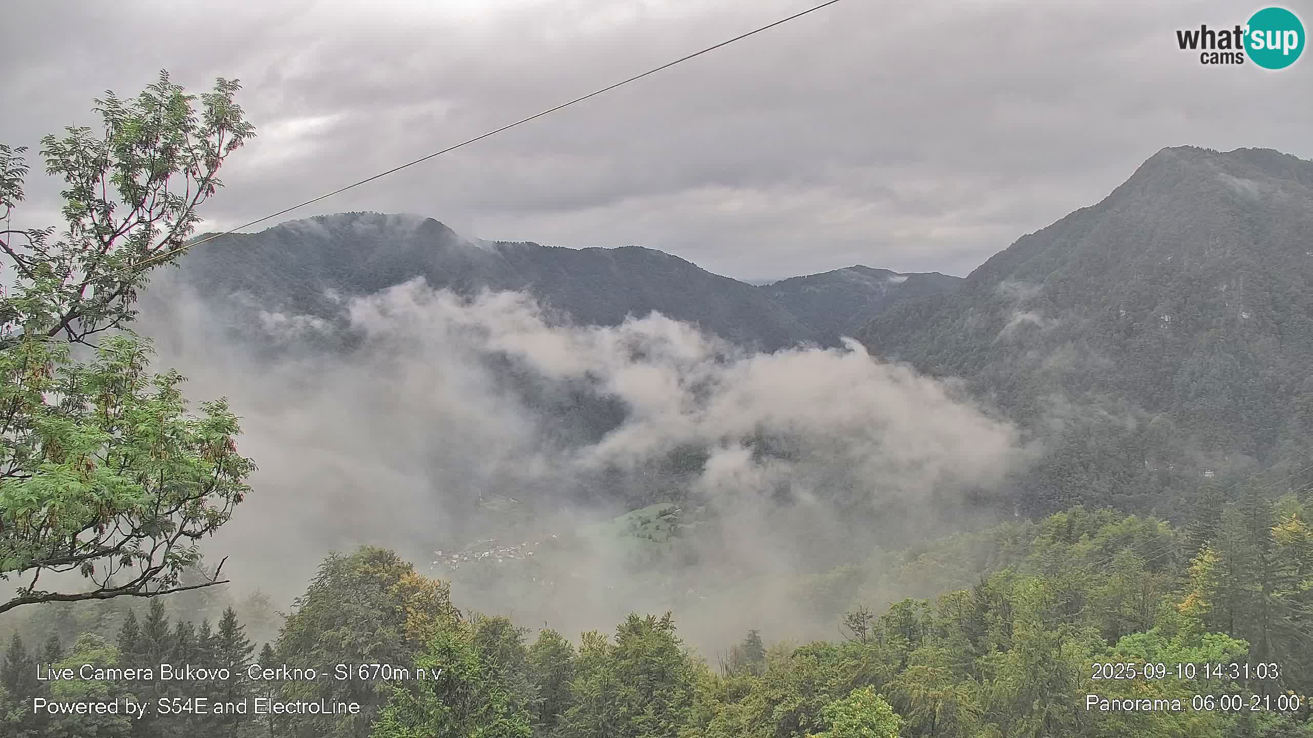 Webcam Bukovo – Baška grapa | Cerkno | Slovenia