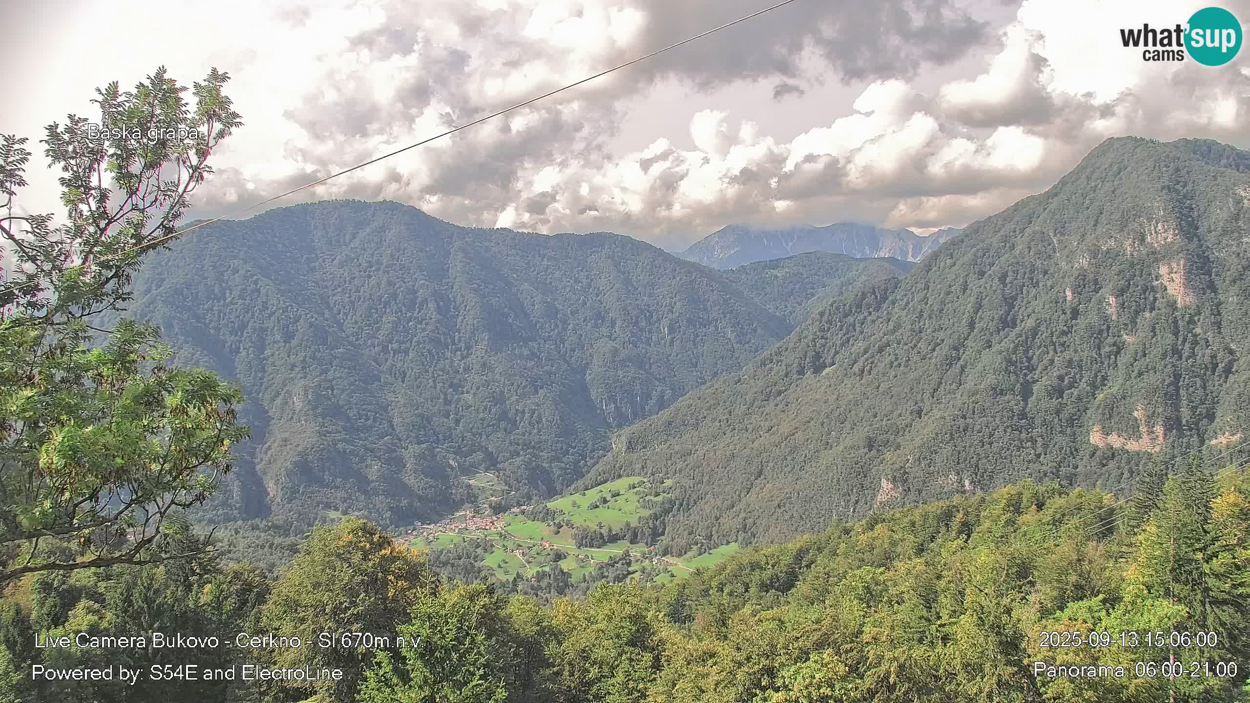 Kamera Bukovo – Baška grapa | Cerkno