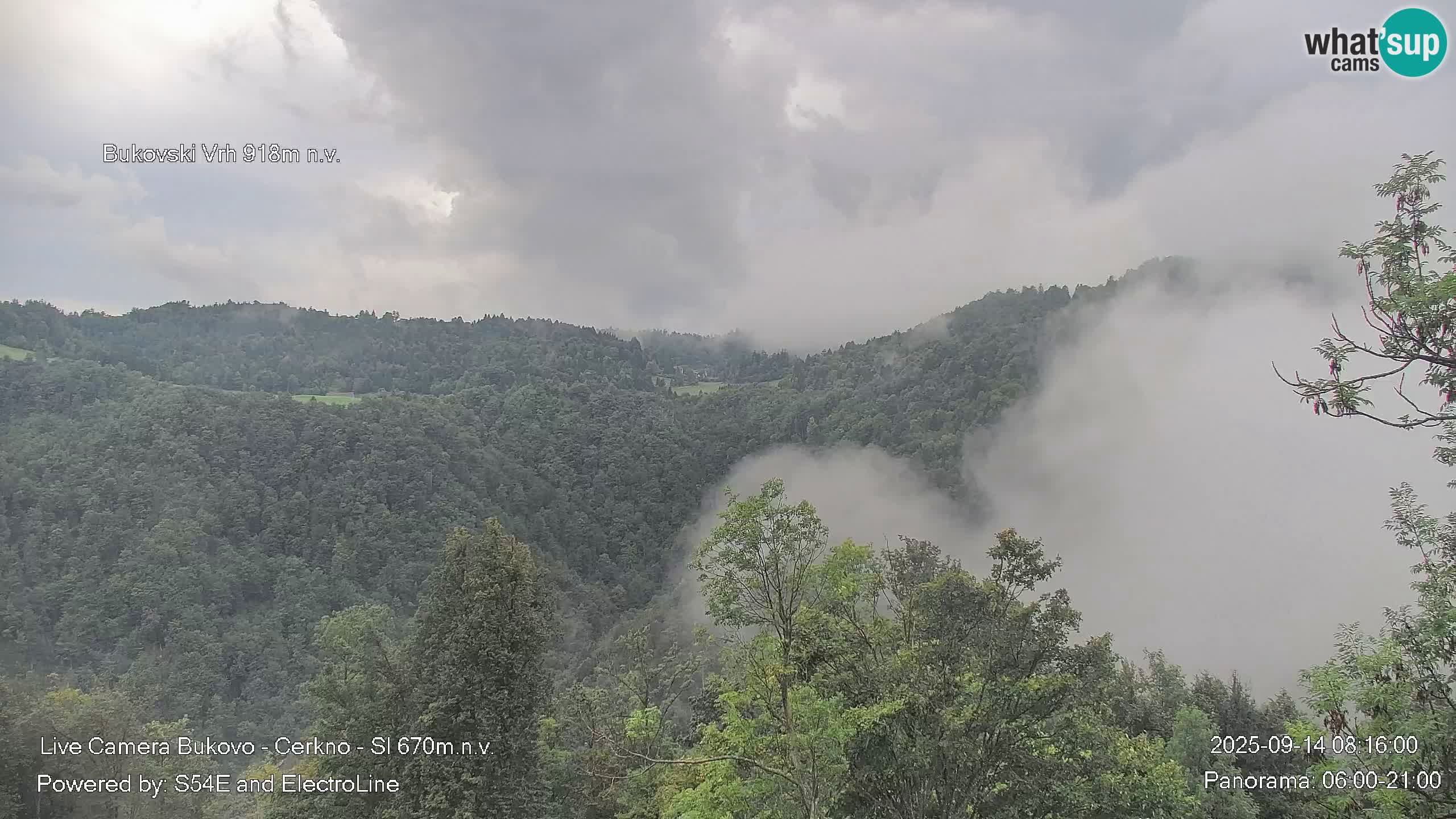 Webcam Bukovo – Baška grapa | Cerkno | Slovenia