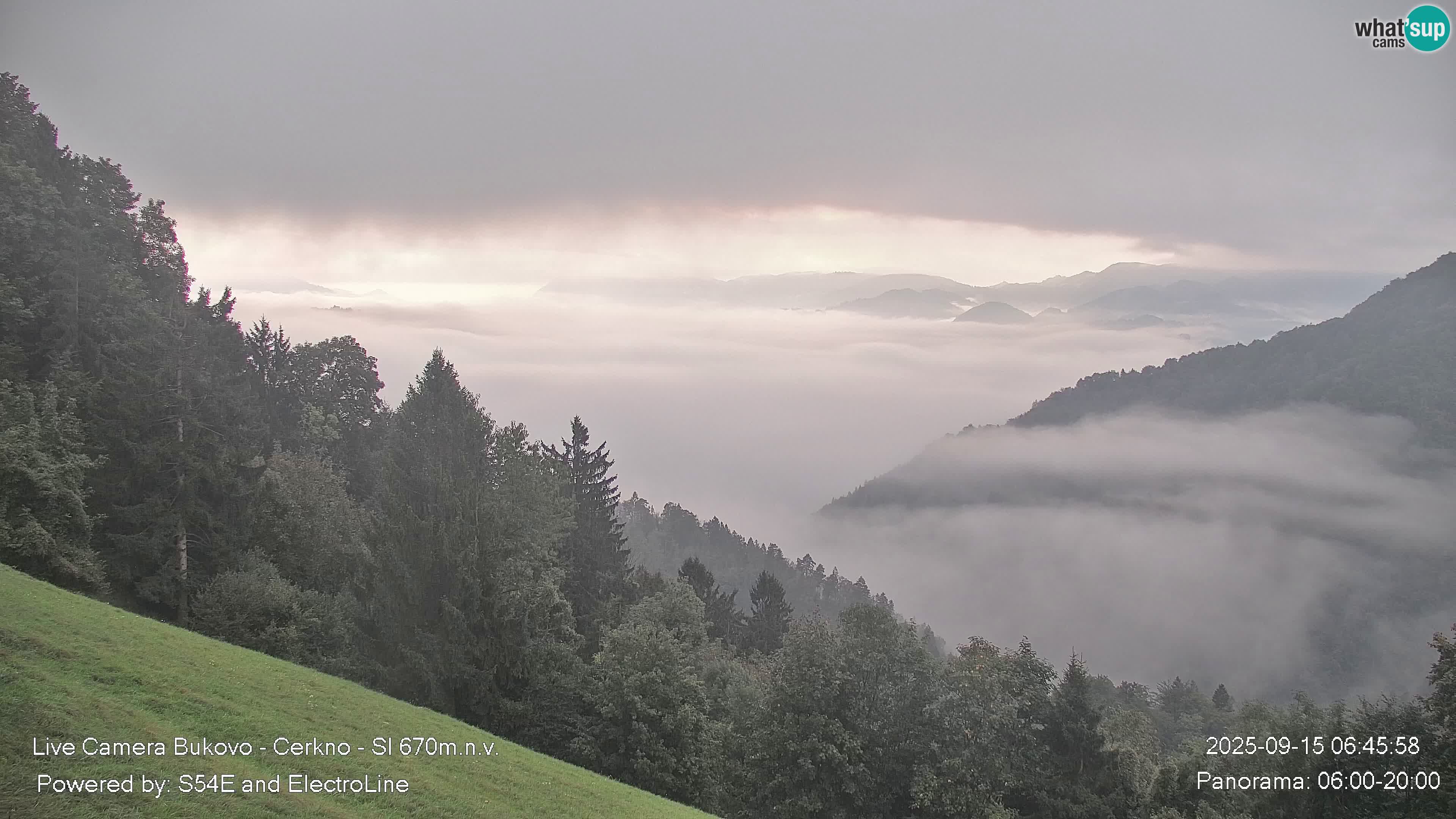 Webcam Bukovo – Baška grapa | Cerkno | Slovénie