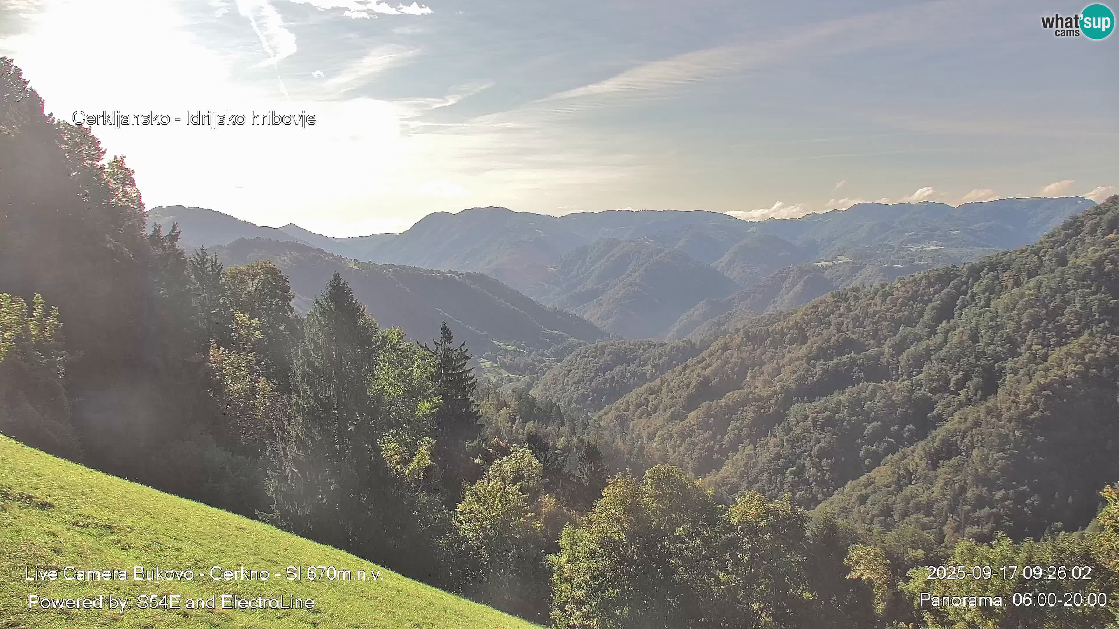 Webcam Bukovo – Baška grapa | Cerkno | Slovénie