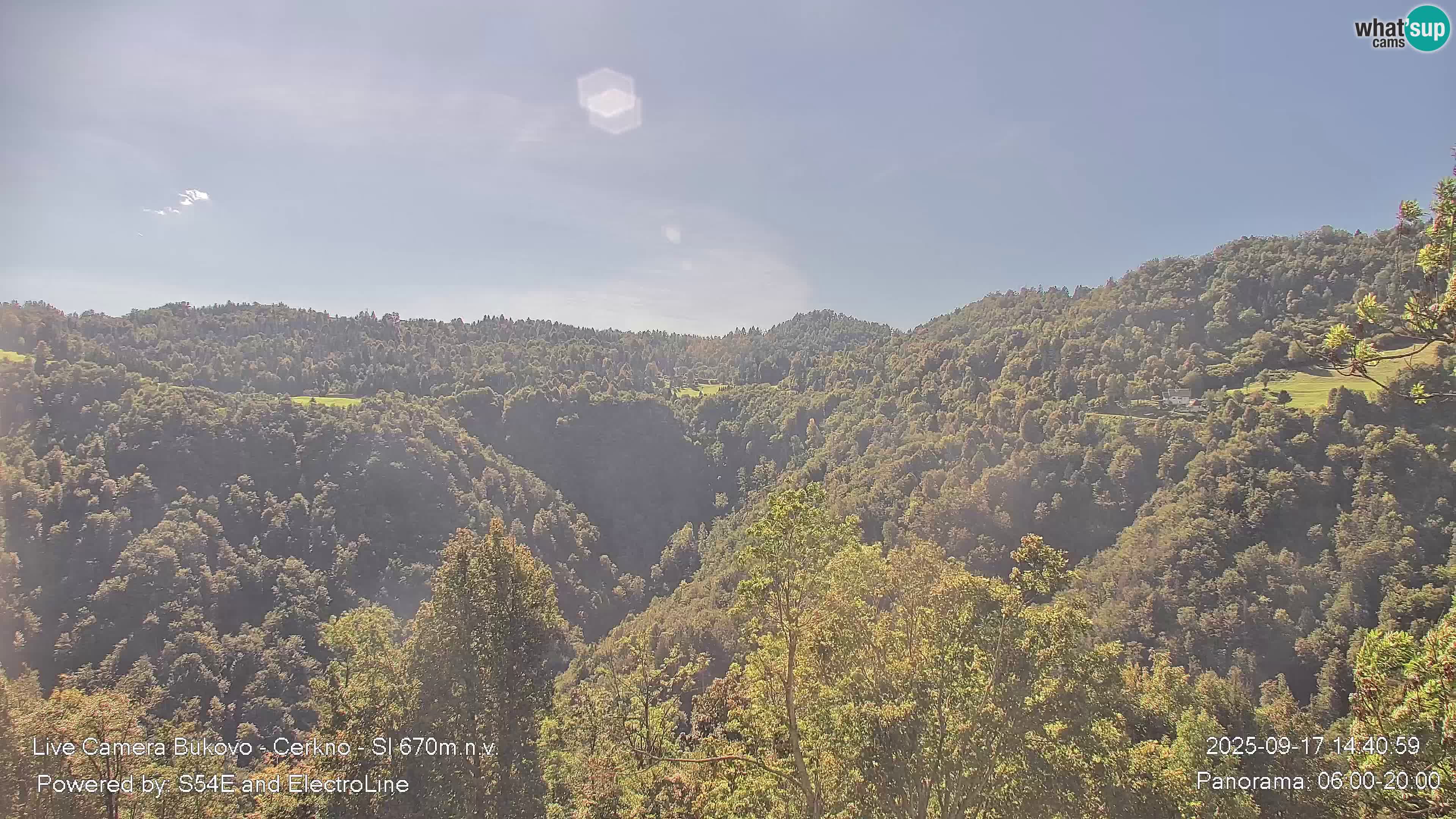 Web kamera Bukovo – Baška grapa | Cerkno | Slovenija