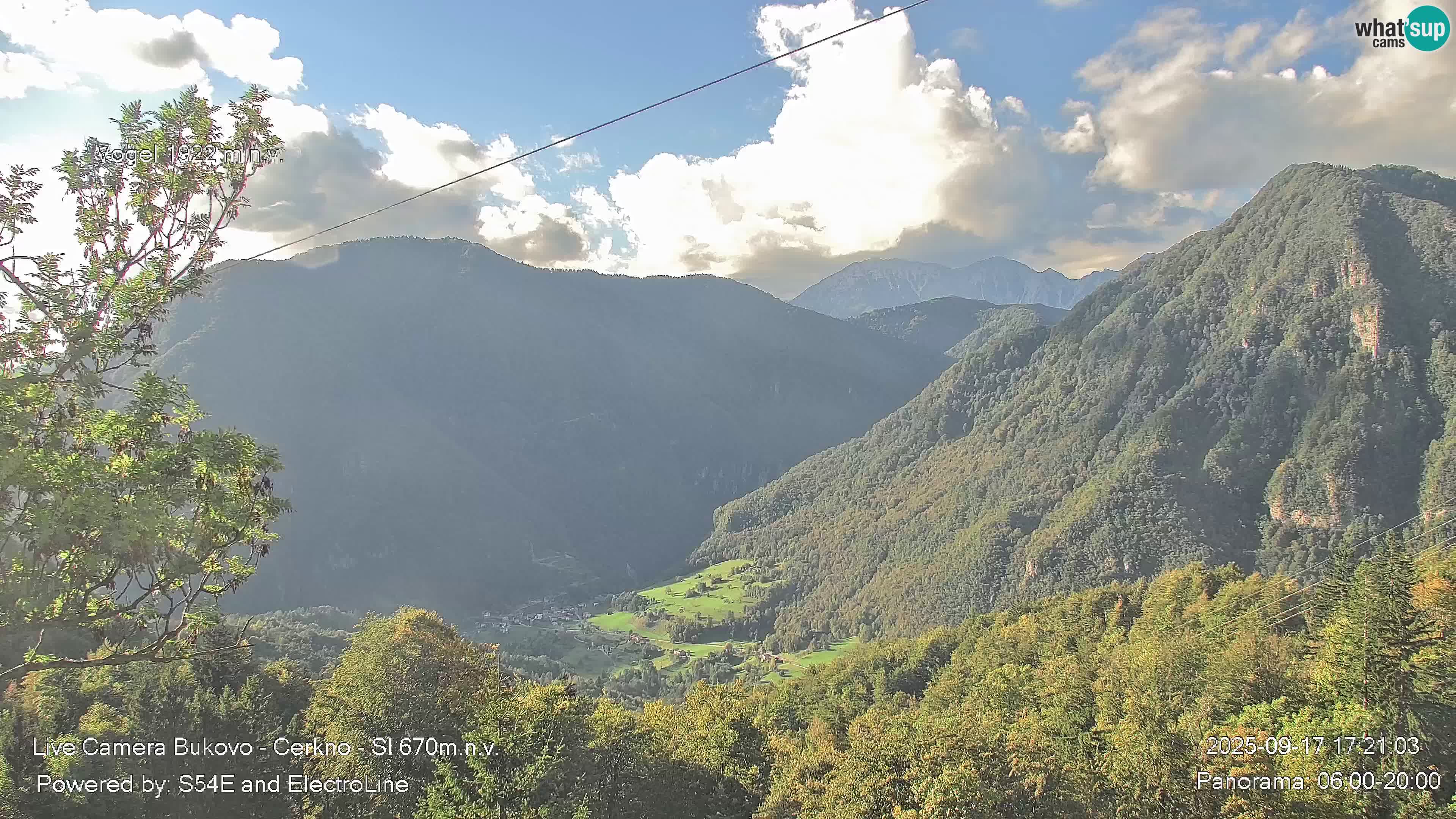 Webcam Bukovo – Baška grapa | Cerkno | Slovenia