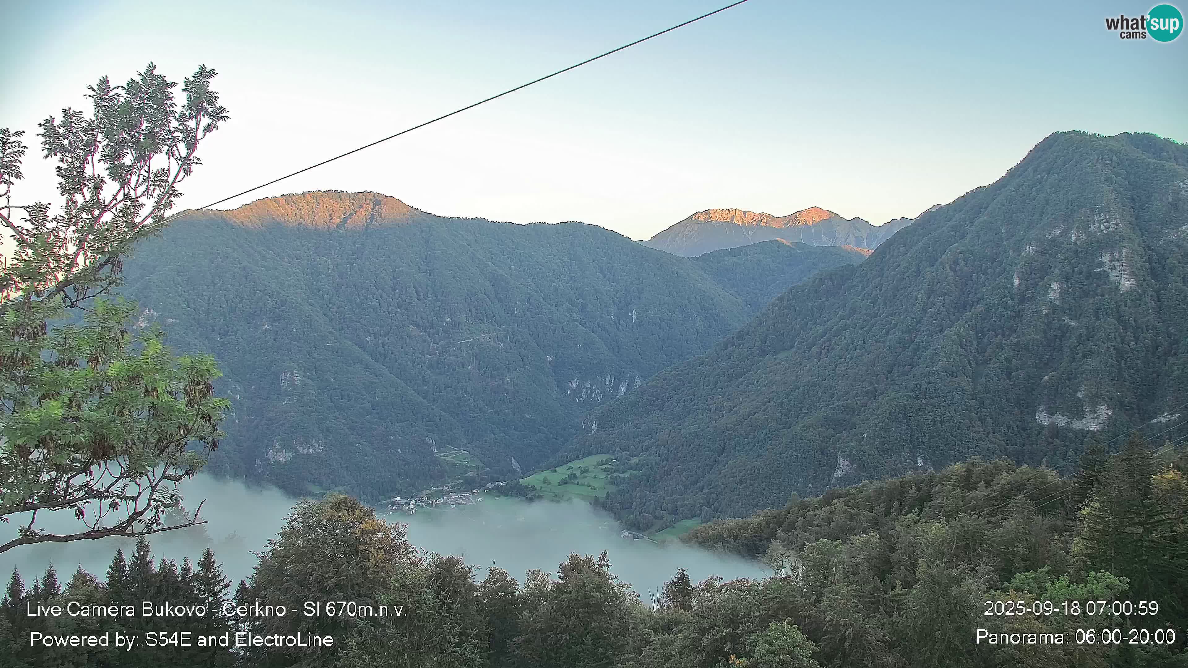 Webcam Bukovo – Baška grapa | Cerkno | Slovenia