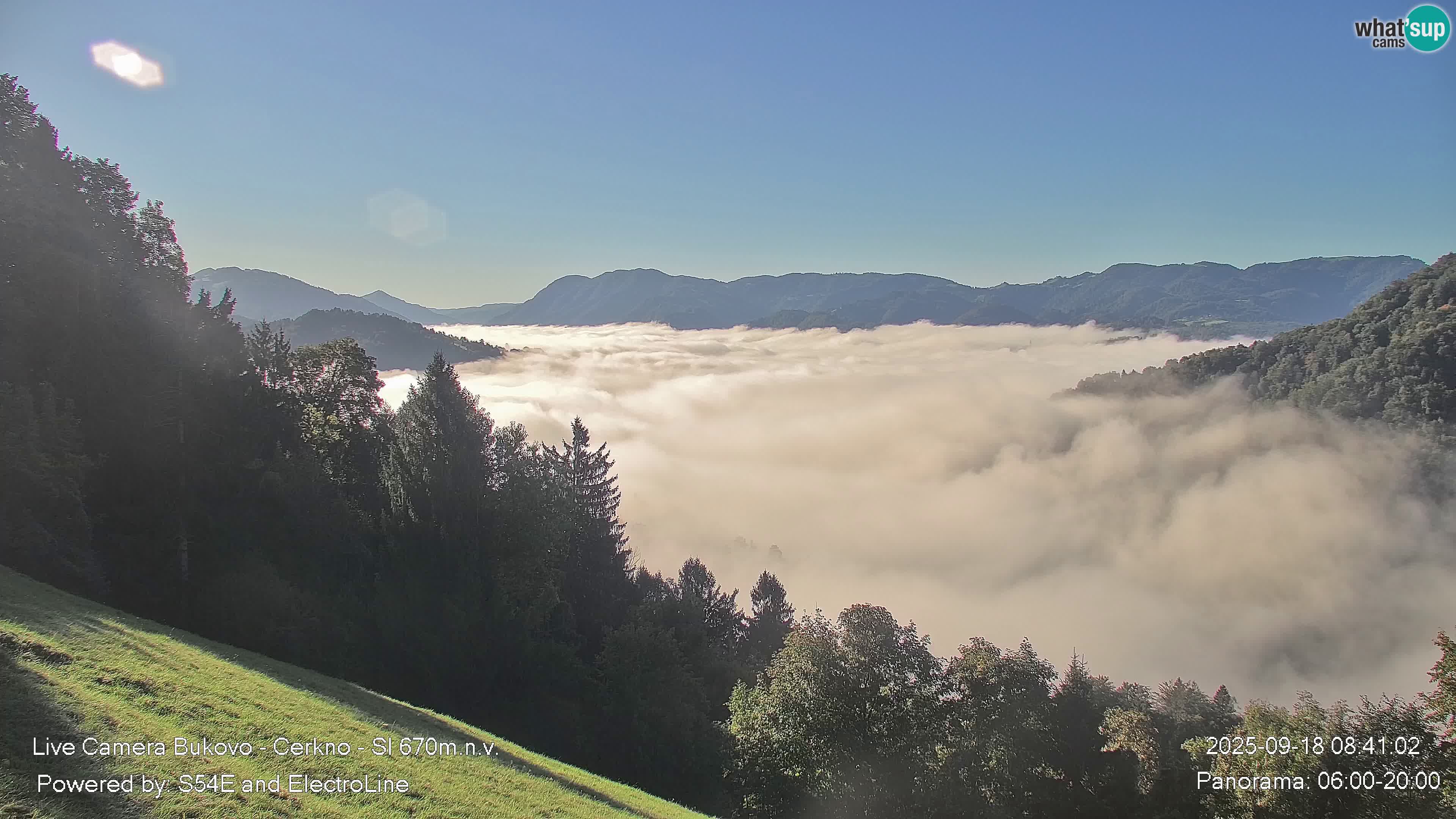 Webcam en vivo Bukovo – Baška grapa | Cerkno | Eslovenia