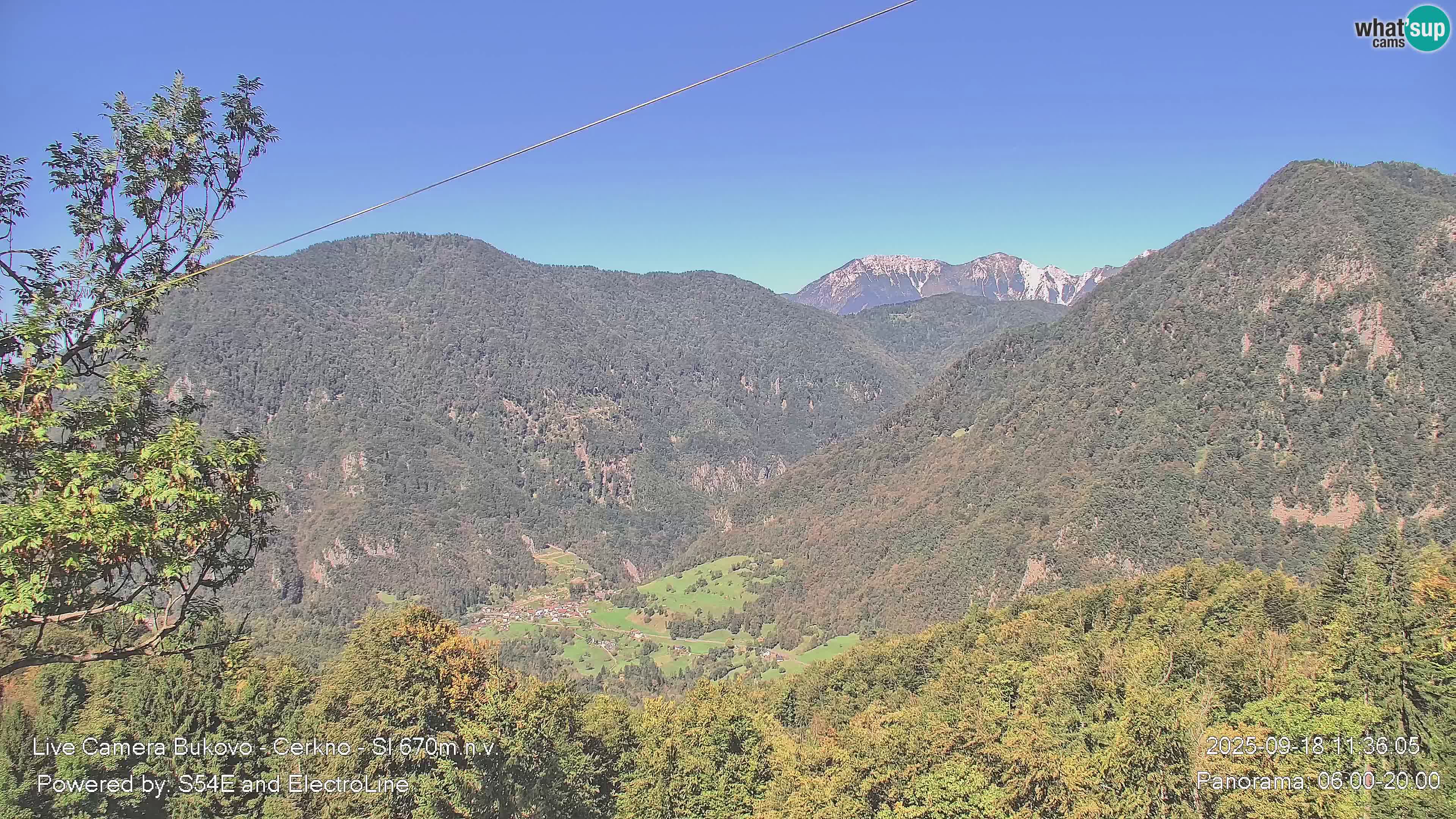 Webcam Bukovo – Baška grapa | Cerkno | Slovenia