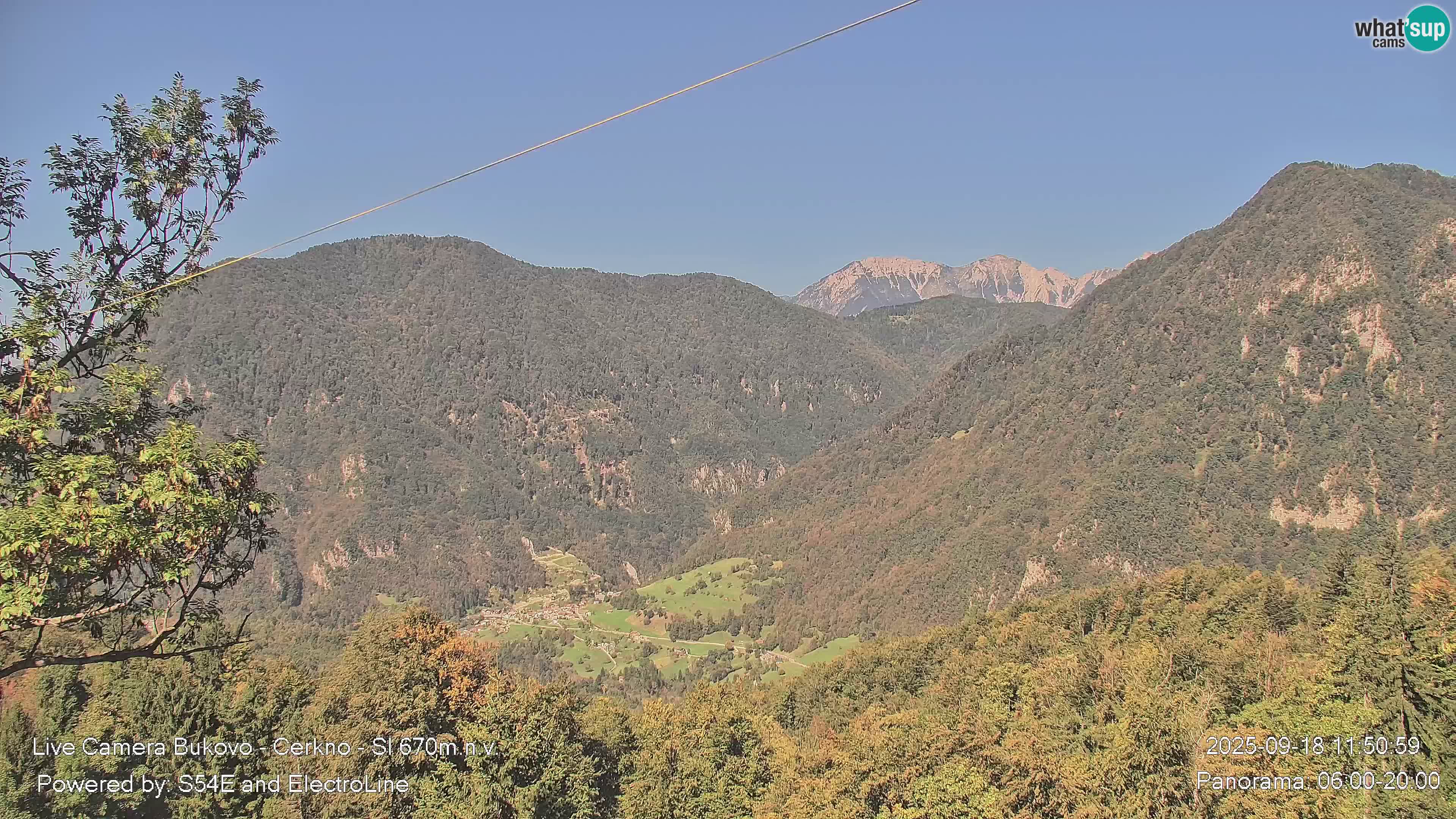 Bukovo Webcam – Baška grapa | Cerkno | Slowenien