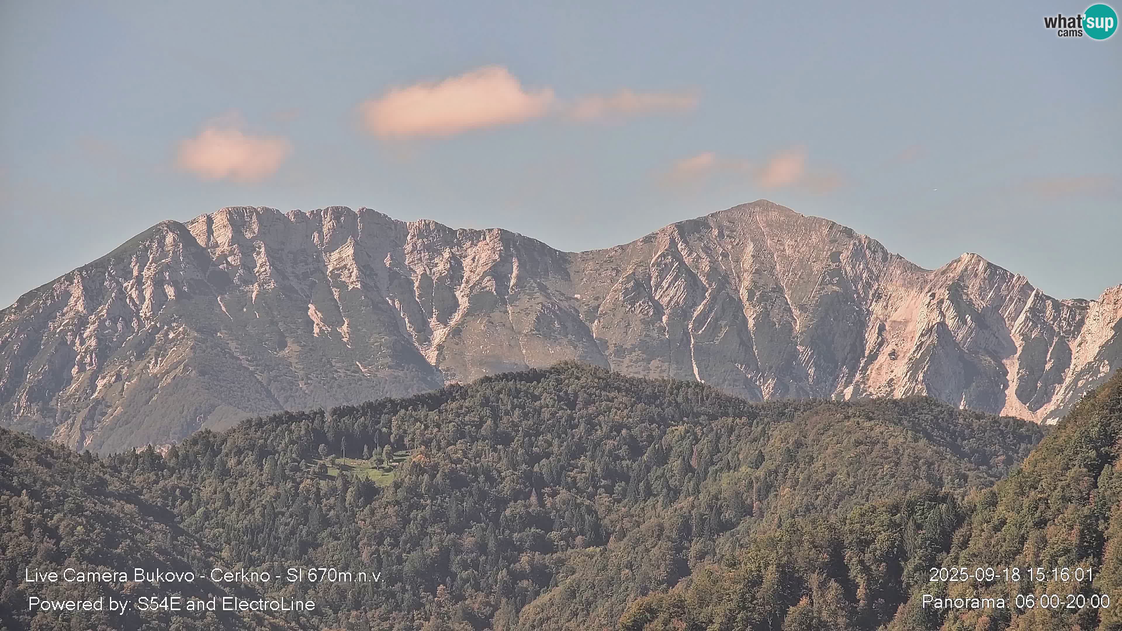 Webcam Bukovo – Baška grapa | Cerkno | Slovenia