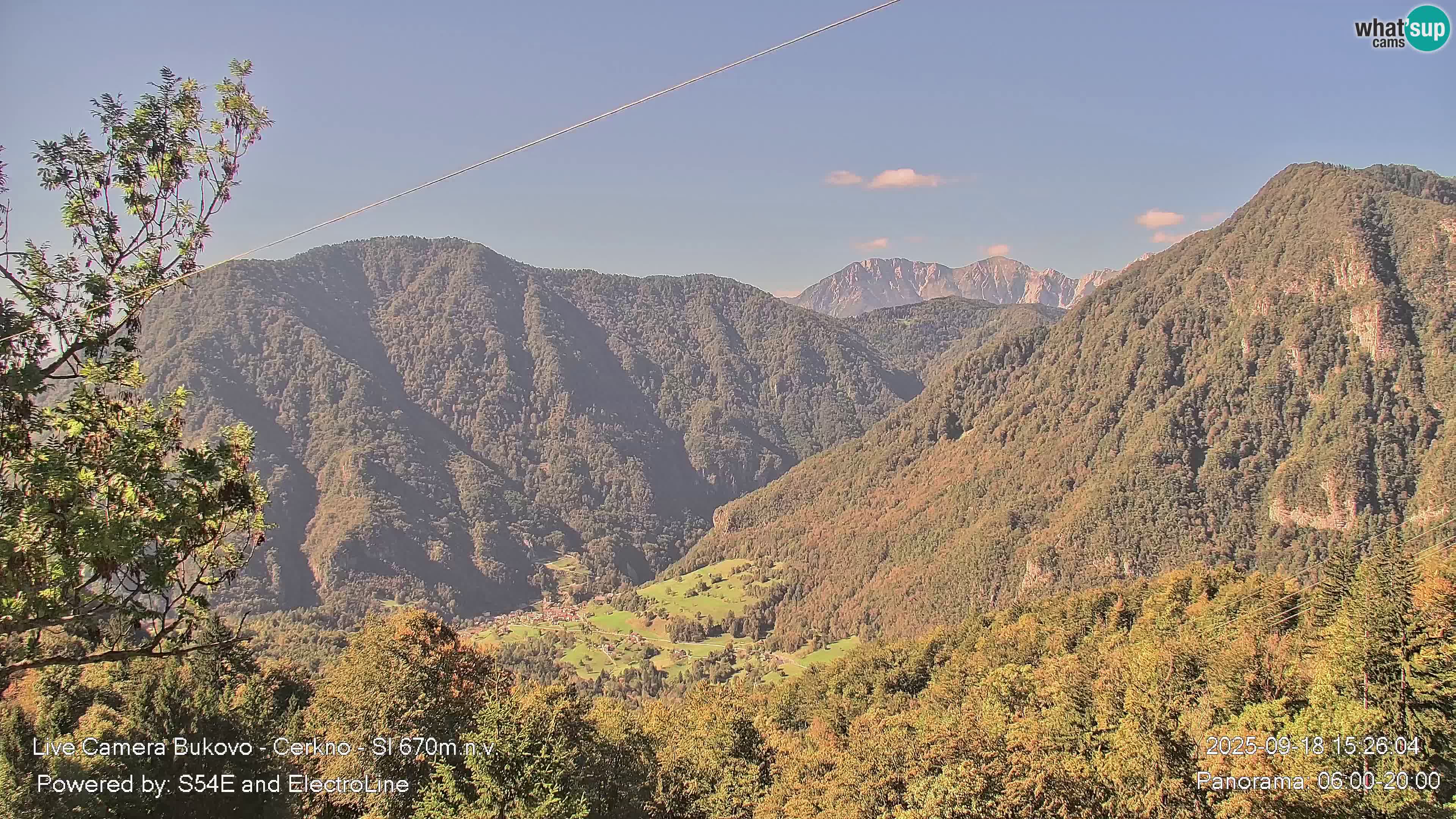 Webcam en vivo Bukovo – Baška grapa | Cerkno | Eslovenia