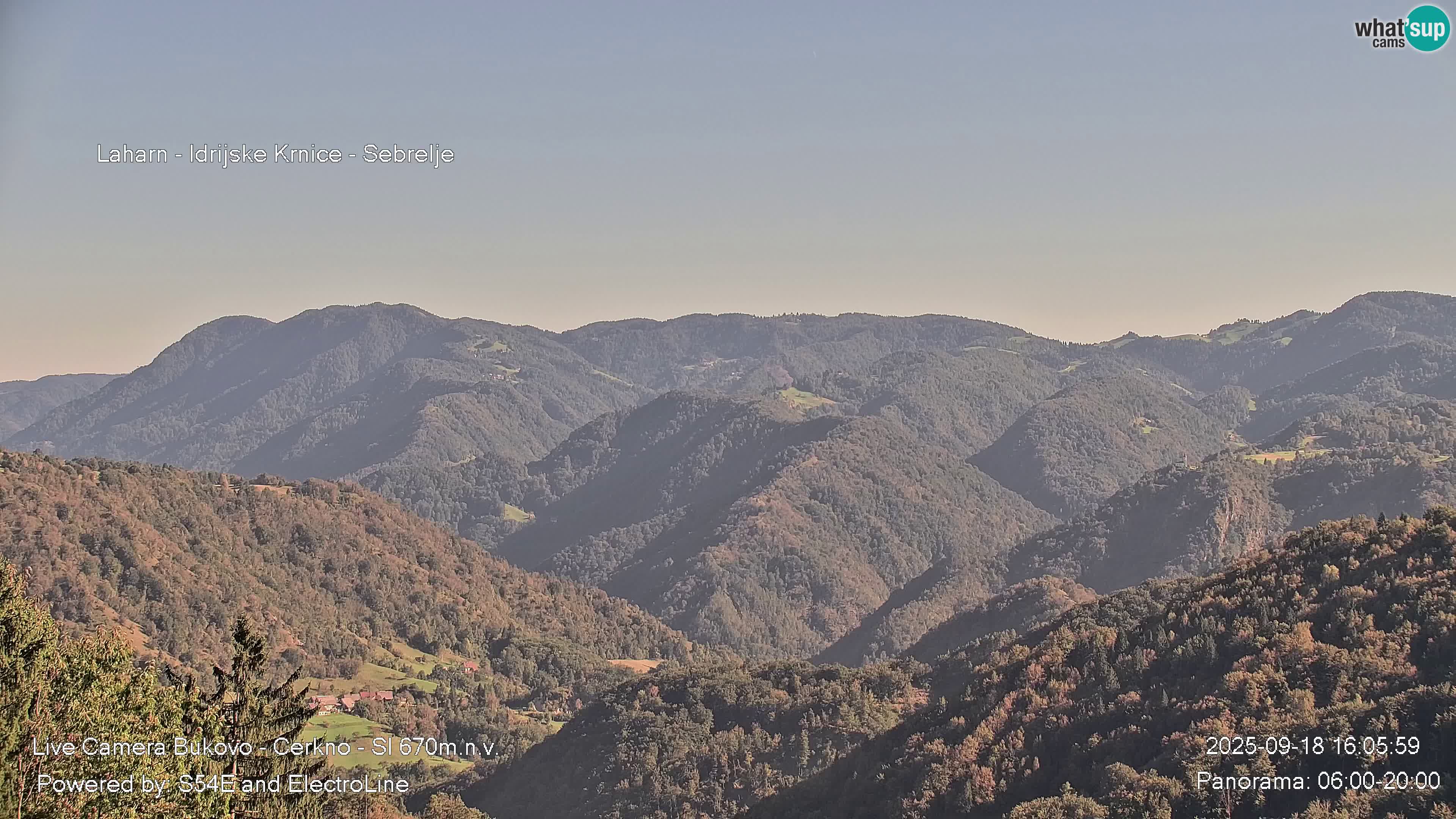 Bukovo Webcam – Baška grapa | Cerkno | Slowenien